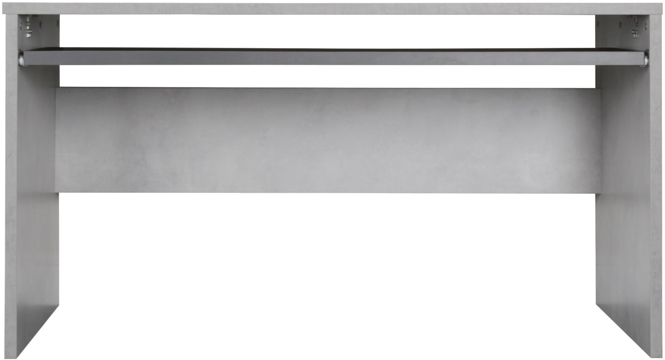 VOGL Möbelfabrik Schreibtisch »Barrie mit 2-farbigem Tastaturauszug«, in 2 Breiten, 2,5 cm Tischplattenstärke, Made in Germany