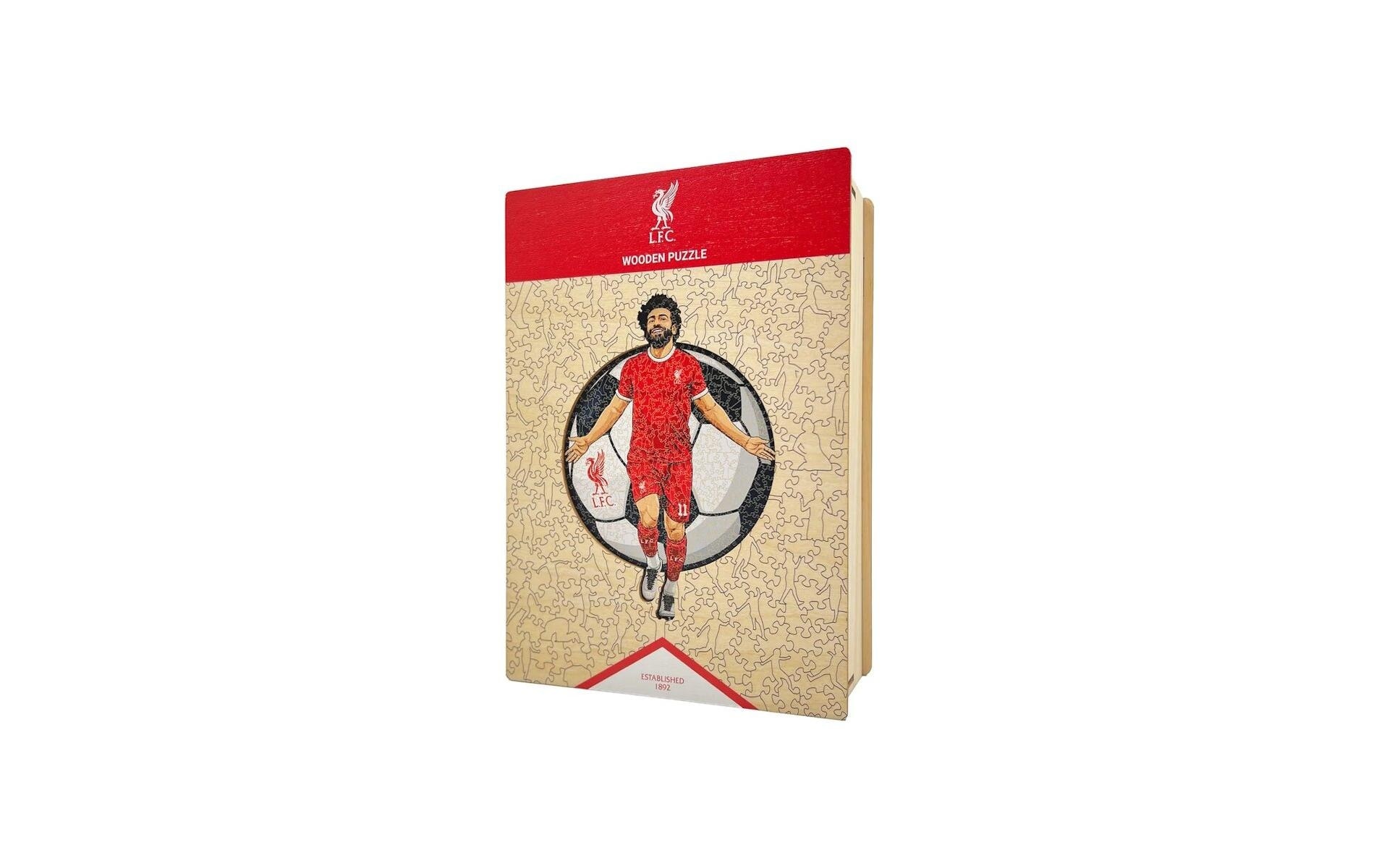 Puzzle »Iconic Liverpool FC – Mo Salah«, Holzart: Birke (Herkunftsland: China)