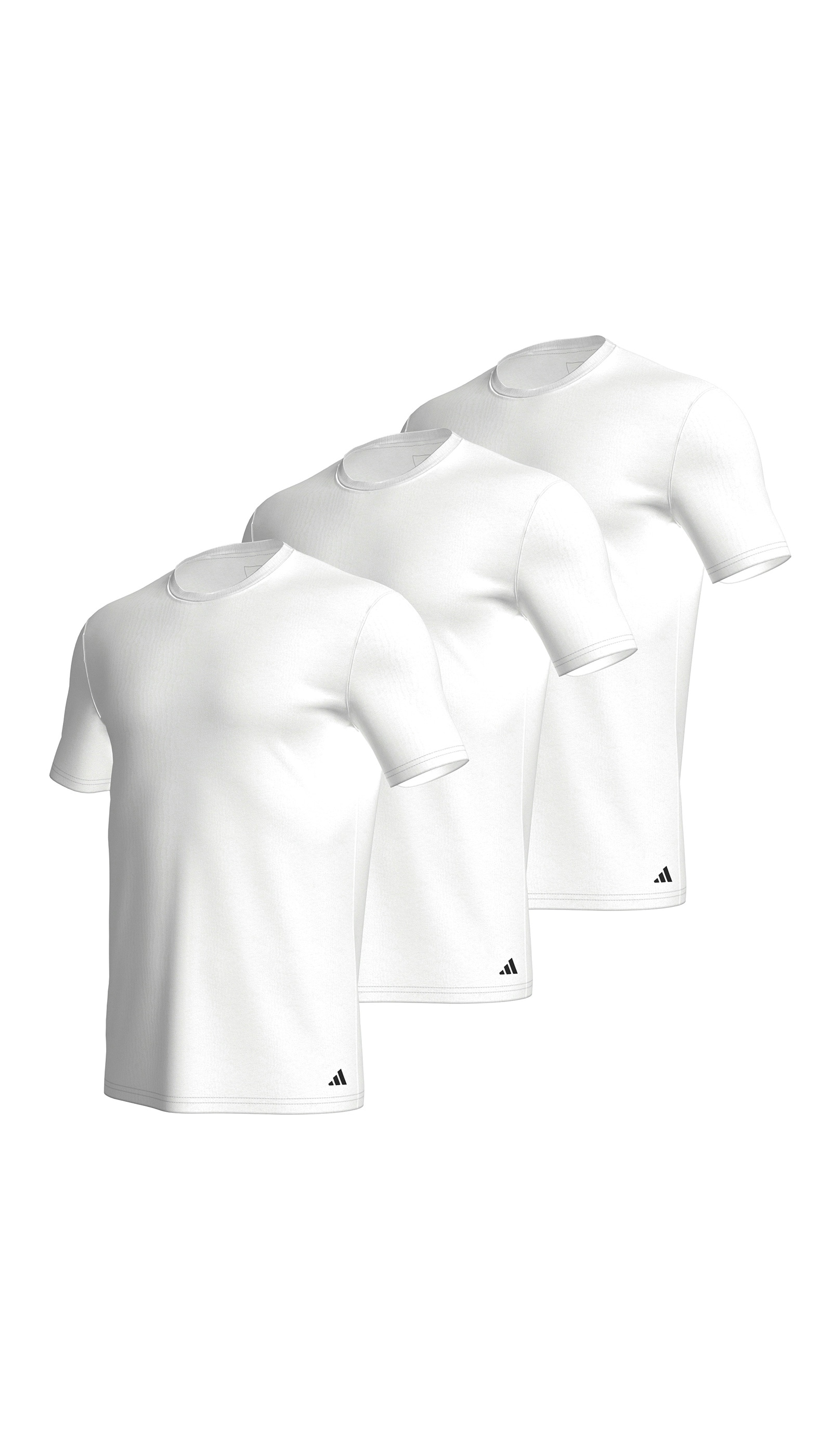 adidas Sportswear T-Shirt »Active Core Cotton« 3er Pack, Lockere Passform, Rundhals-Ausschnitt, Kurzarm
