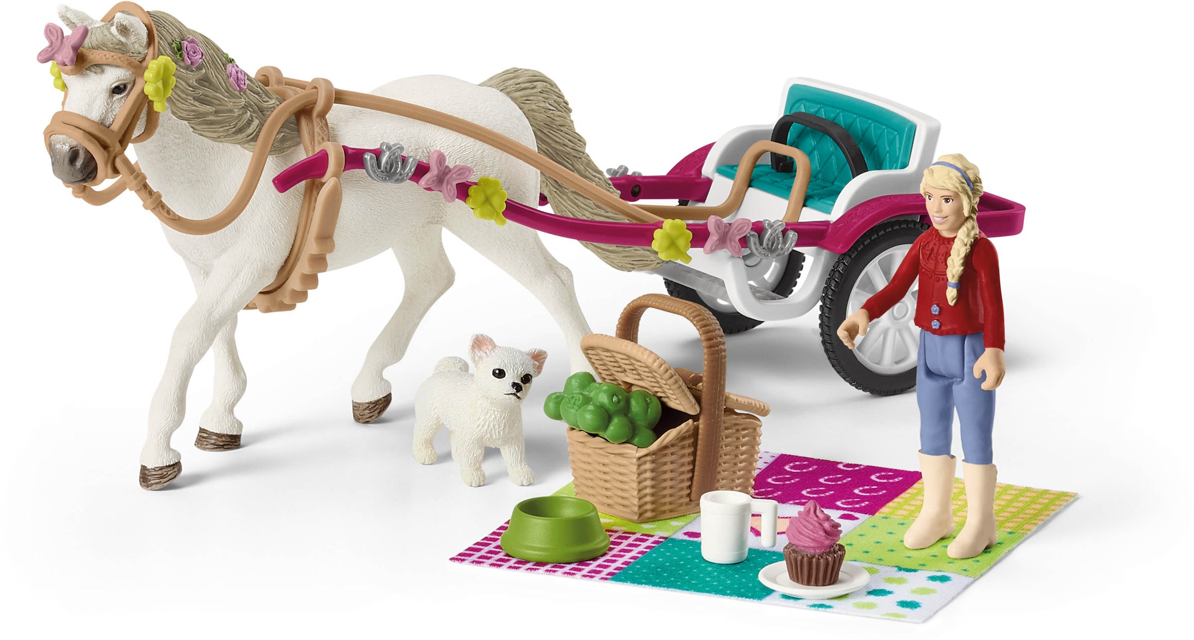 Schleich Spielwelt "HORSE CLUB, Kutsche für Pferdeshow (42467)"