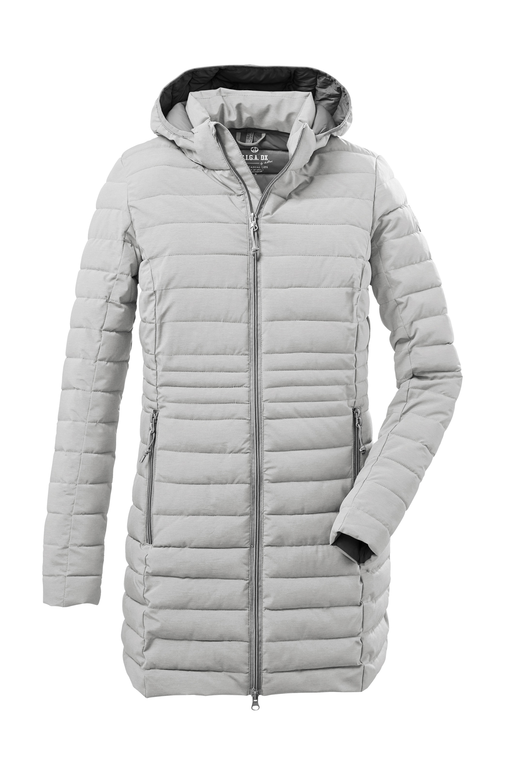 G.I.G.A. DX by killtec Parka »Bacarya« Schmaler, wasserabweisender Damenparka mit abnehmbarer Kapuze