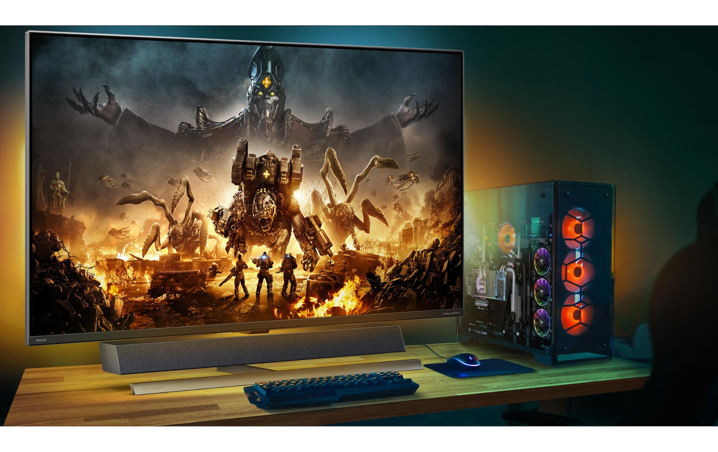 Philips Gaming-Monitor »559M1RYV/00«, 139,15 cm/55 Zoll, 3840 x 2160 px, 4K Ultra HD, 4 ms Reaktionszeit, 144 Hz