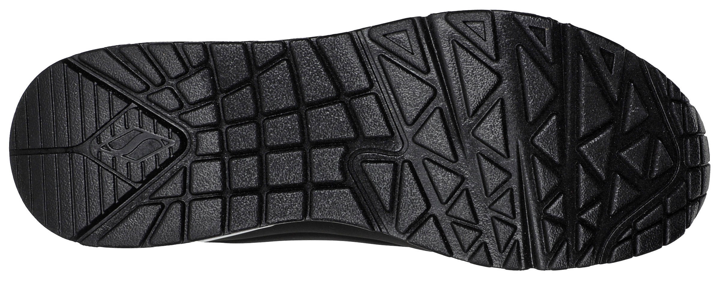Skechers Sneaker »UNO GOLDEN AIR«, Freizeitschuh, Halbschuh, Schnürschuh mit Metallic-Einsatz
