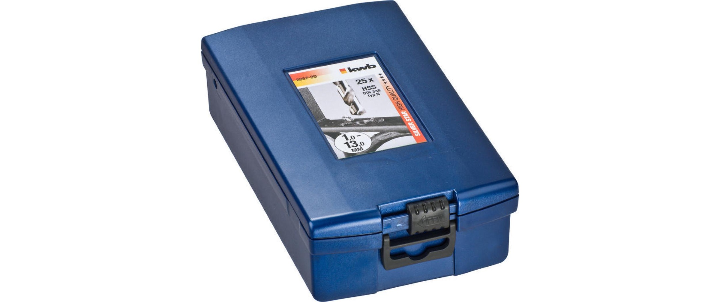 kwb Metallbohrer »Silver Star HSS 1-13 mm«