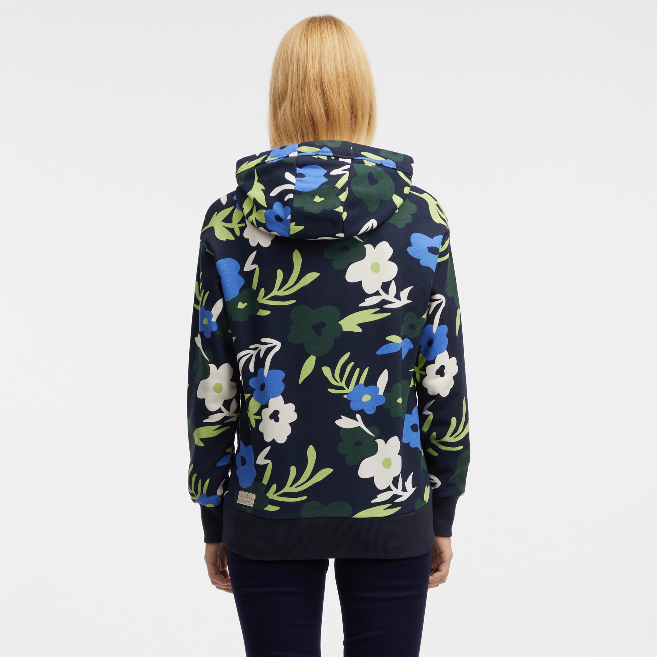 Ragwear Kapuzensweatshirt »YODIS PRINT«, floraler Allover Print