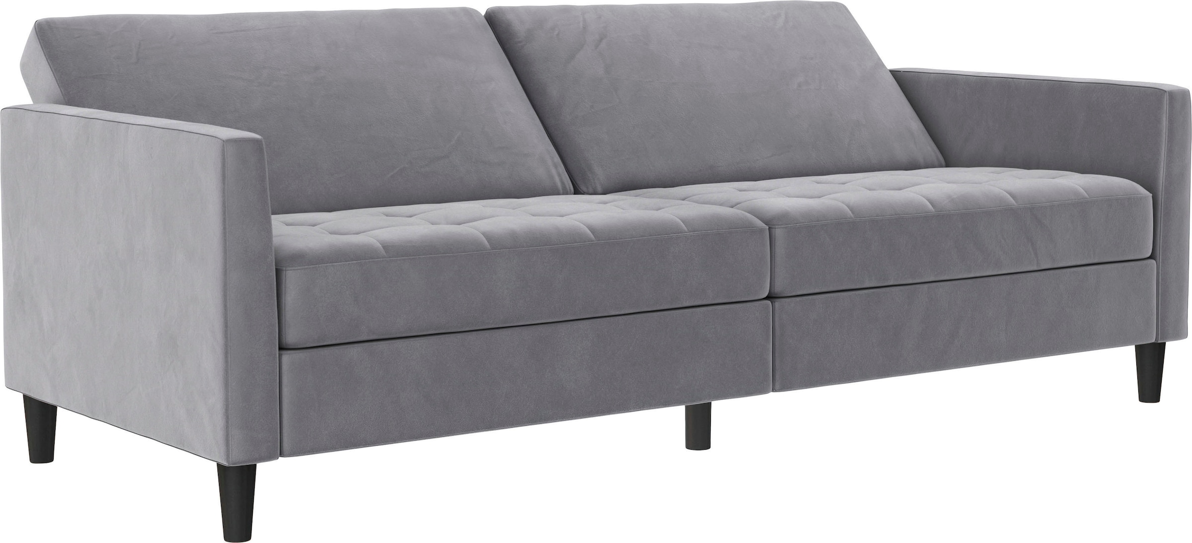 Dorel Home 3-Sitzer »Presley«, Sofa mit Bett-Funktion und verstellbarer Rückenlehne