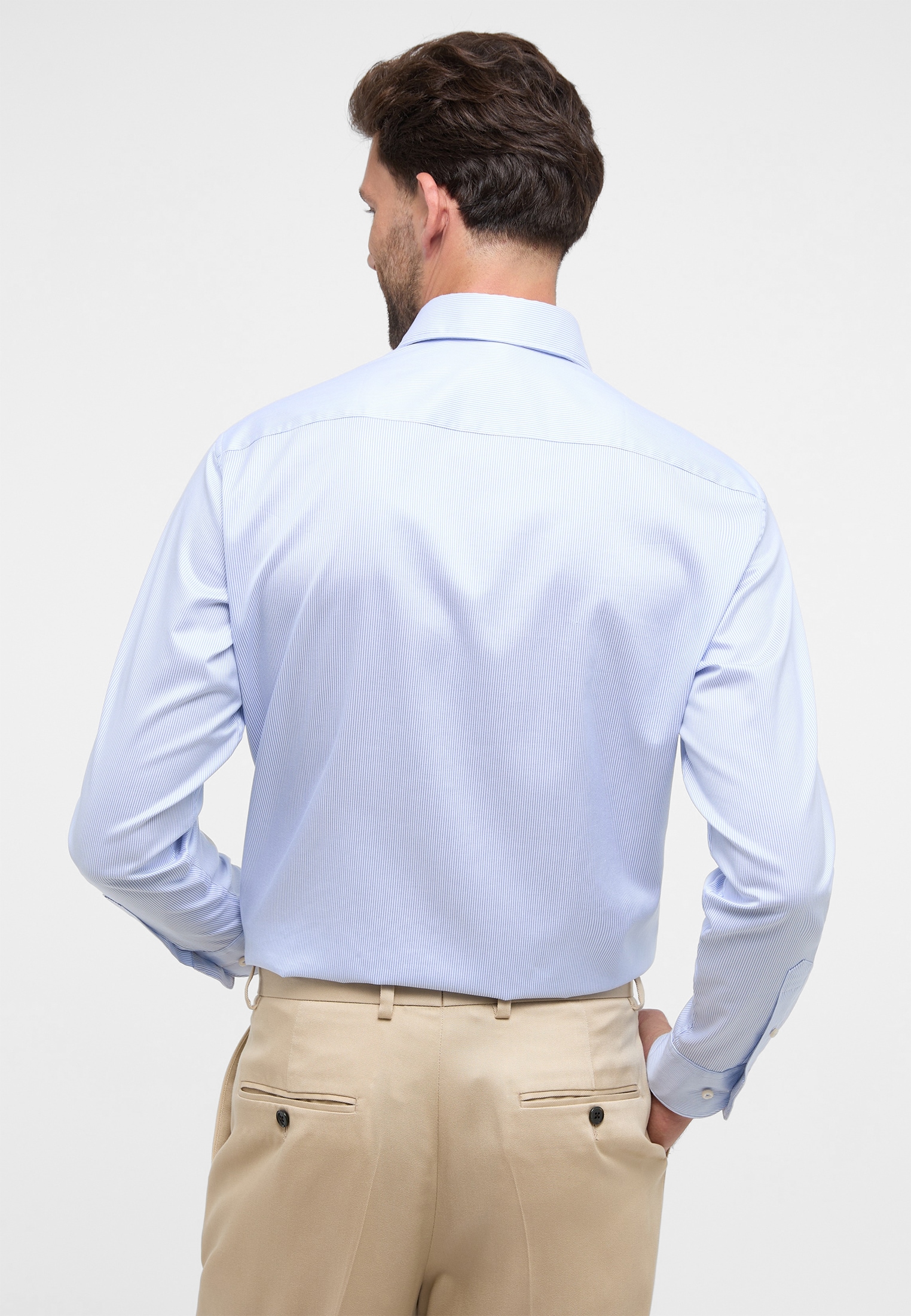 Eterna Langarmhemd »MODERN FIT«, EASY IRON (bügelleicht)
