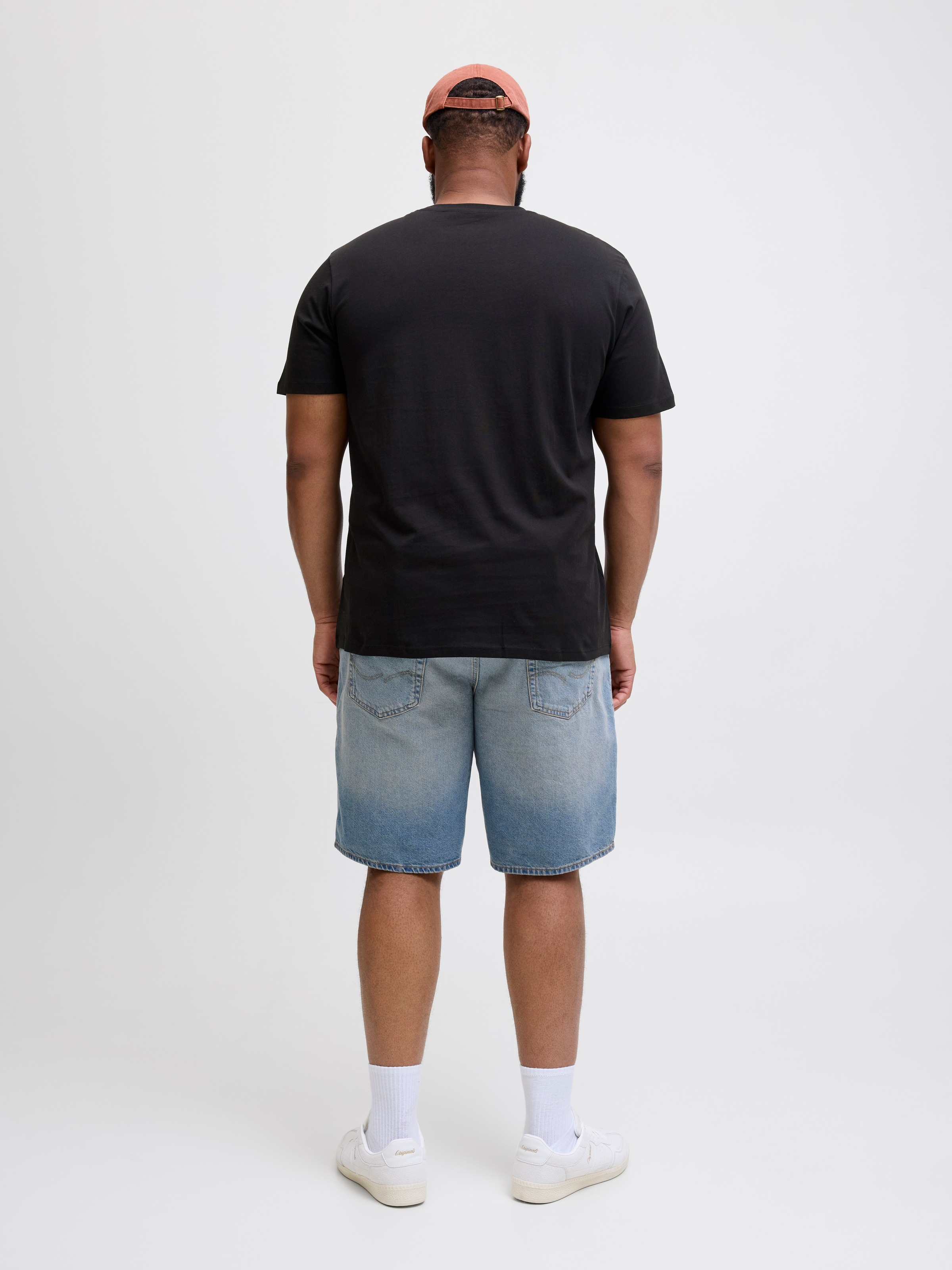 Jack & Jones PlusSize Print-Shirt »JORCANGGU TEE SS CREW NECK FST PLS«, mit Logo Print