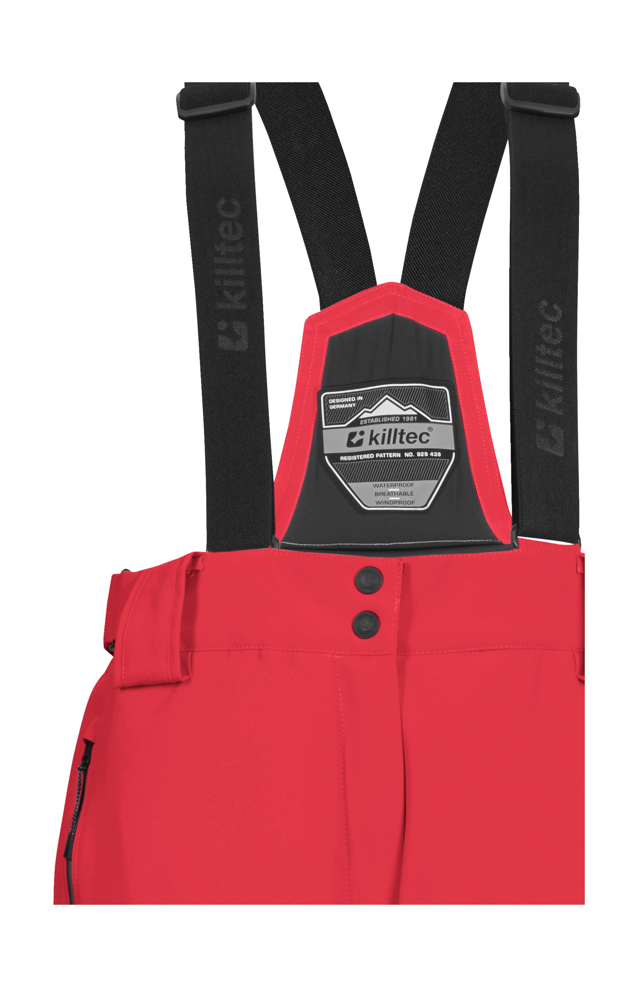 Killtec Skihose »KSW 249 WMN SKI PNTS«, Wasser- und winddicht, abnehmbare Träger, verstellbare Taille