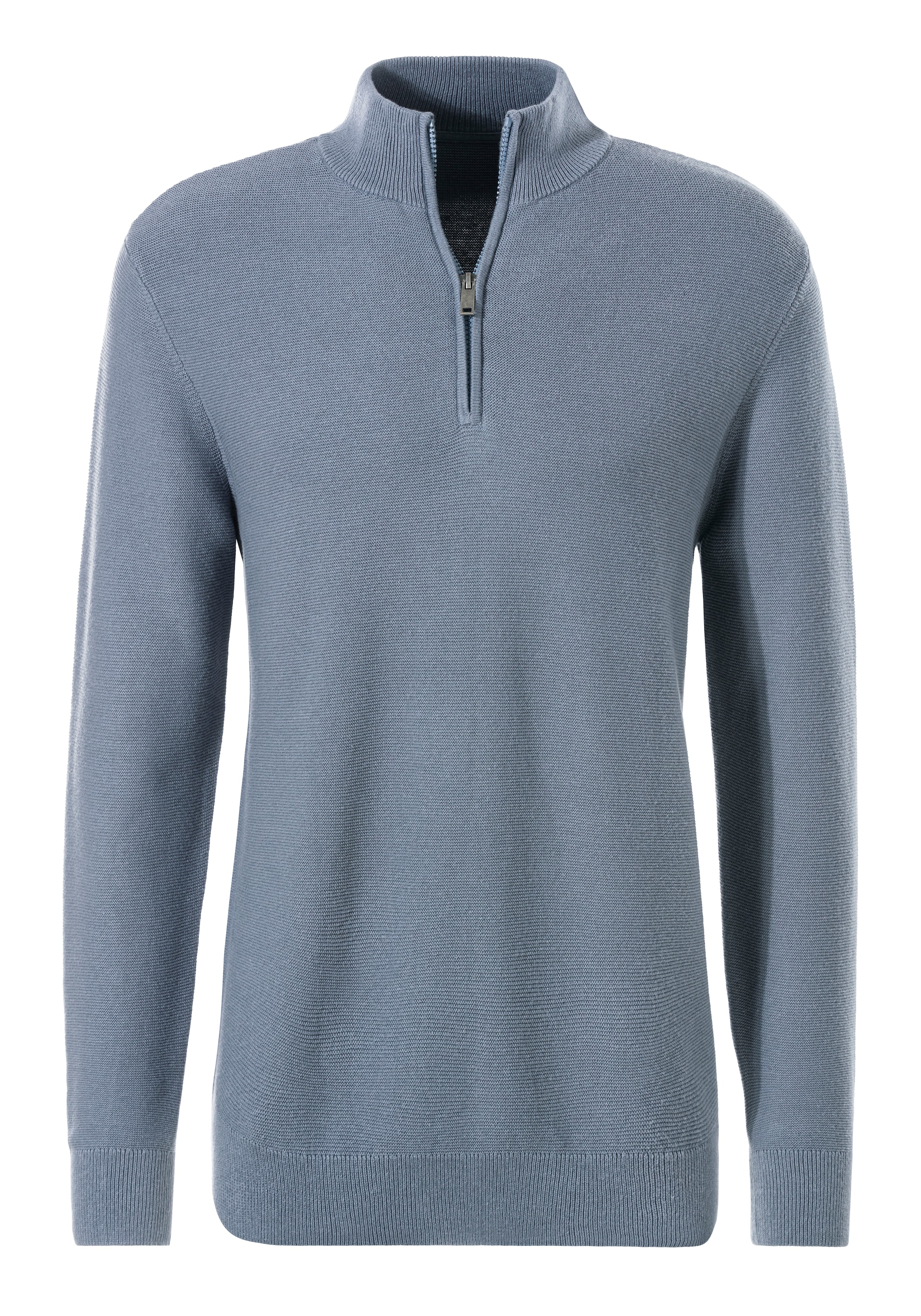 AUTHENTIC LE JOGGER Troyer, Pullover mit Stehkragen und Reissverschluss
