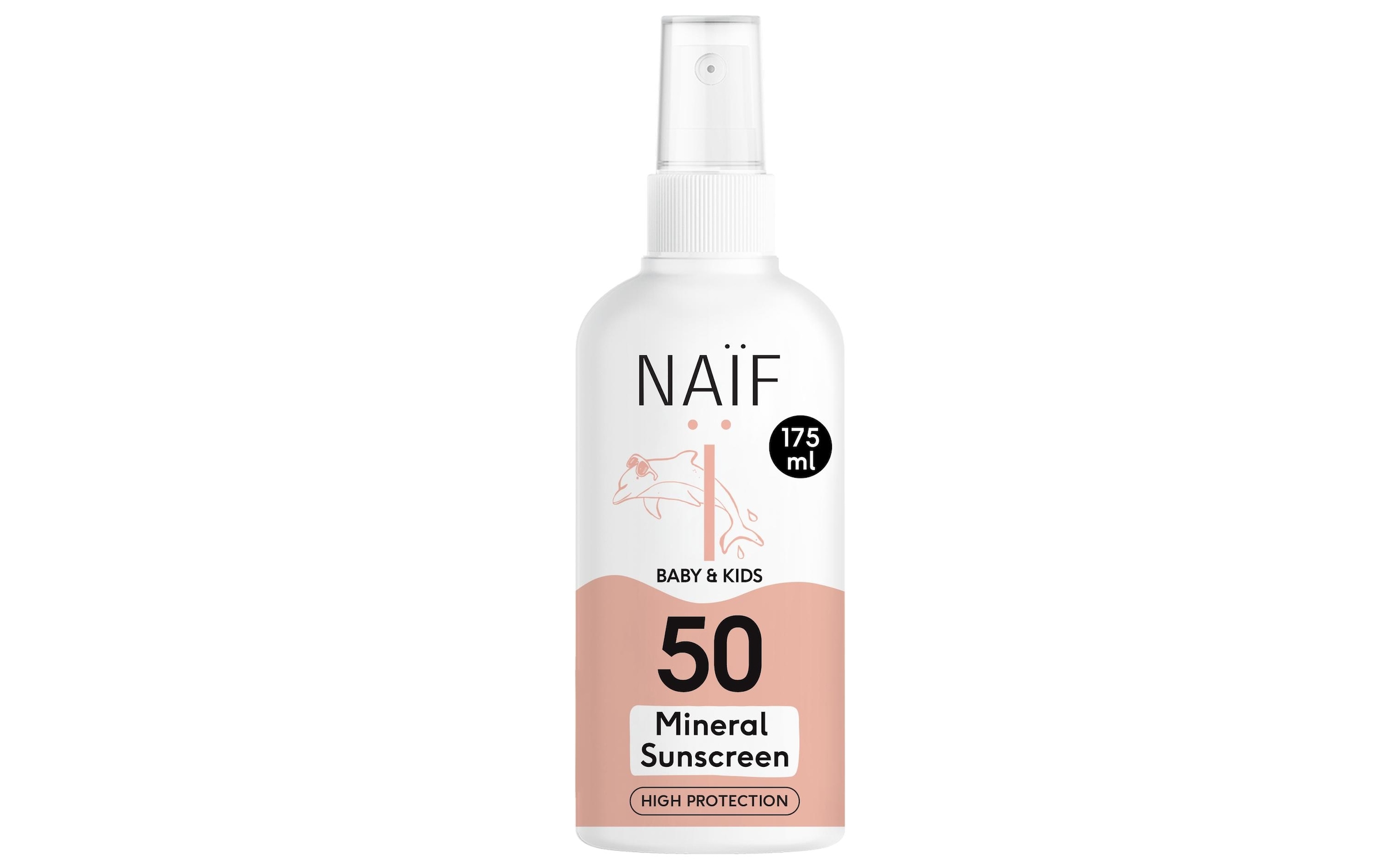 Sonnenschutzspray »NAÏF Mineral Baby & Kids SPF50 175 ml«