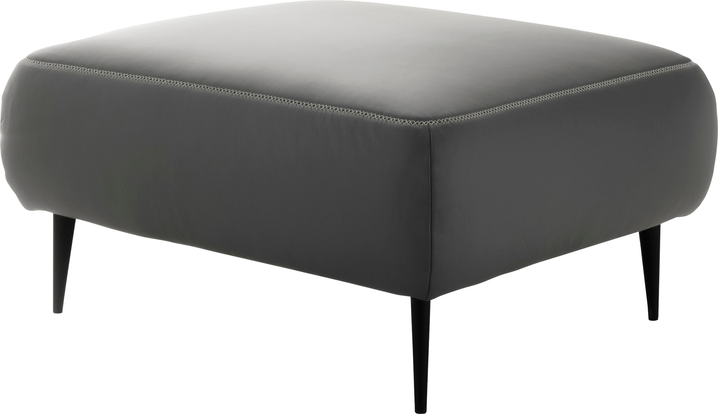 designwerk Hocker »Forma, zeitloser Desighocker mit aktuellem Fuss«, in hochwertiger Verarbeitung & tollem Sitzkomfort