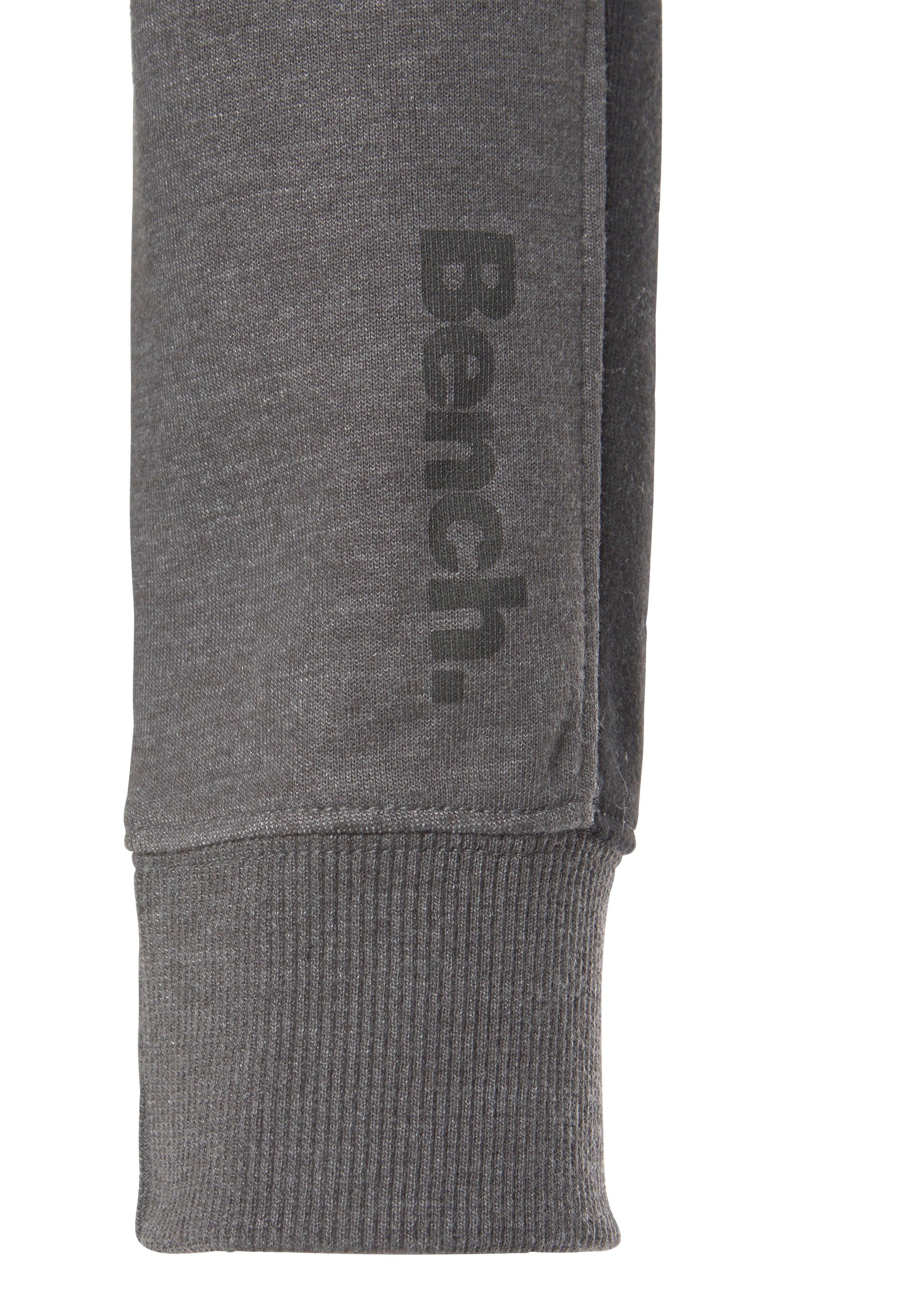 Bench. Loungewear Sweatjacke, mit Seitenstreifen und Stehkragen, Loungeanzug