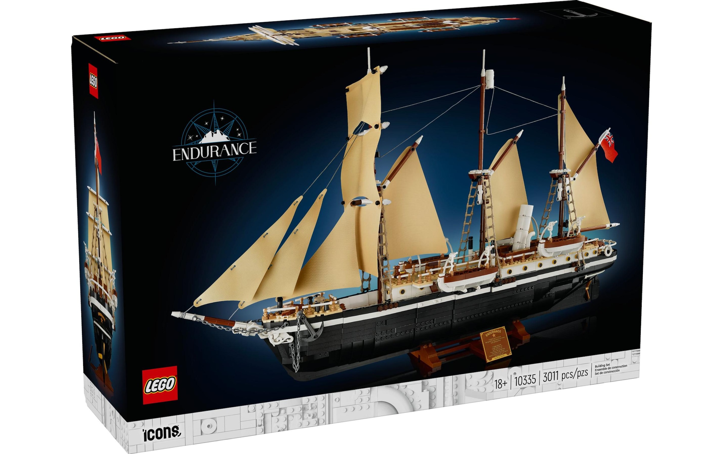 LEGO® Spielbausteine »Icons Die Endurance«, (3011 St.)