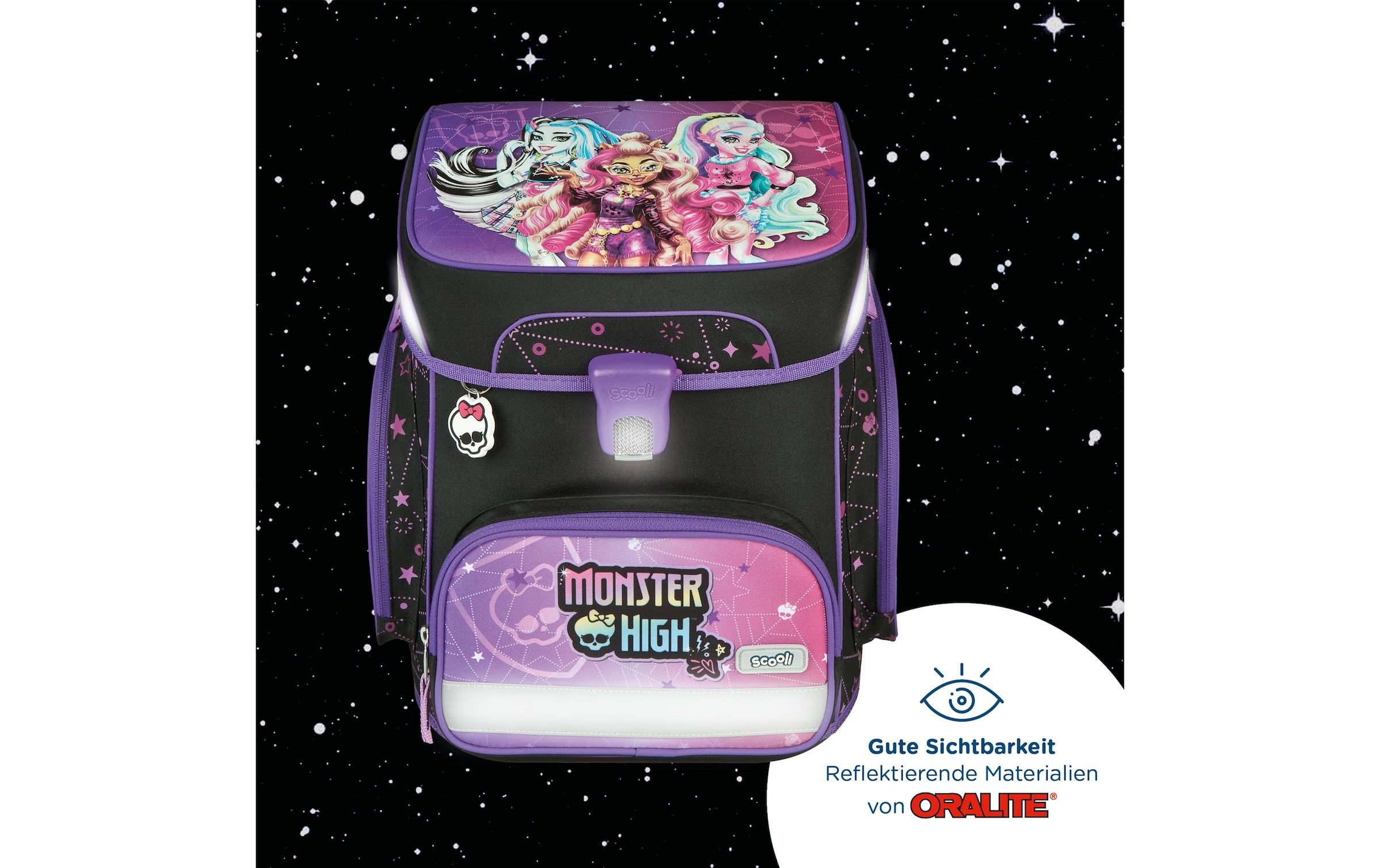 Scooli Schulranzen »5-teilig Monster High, 18 l«