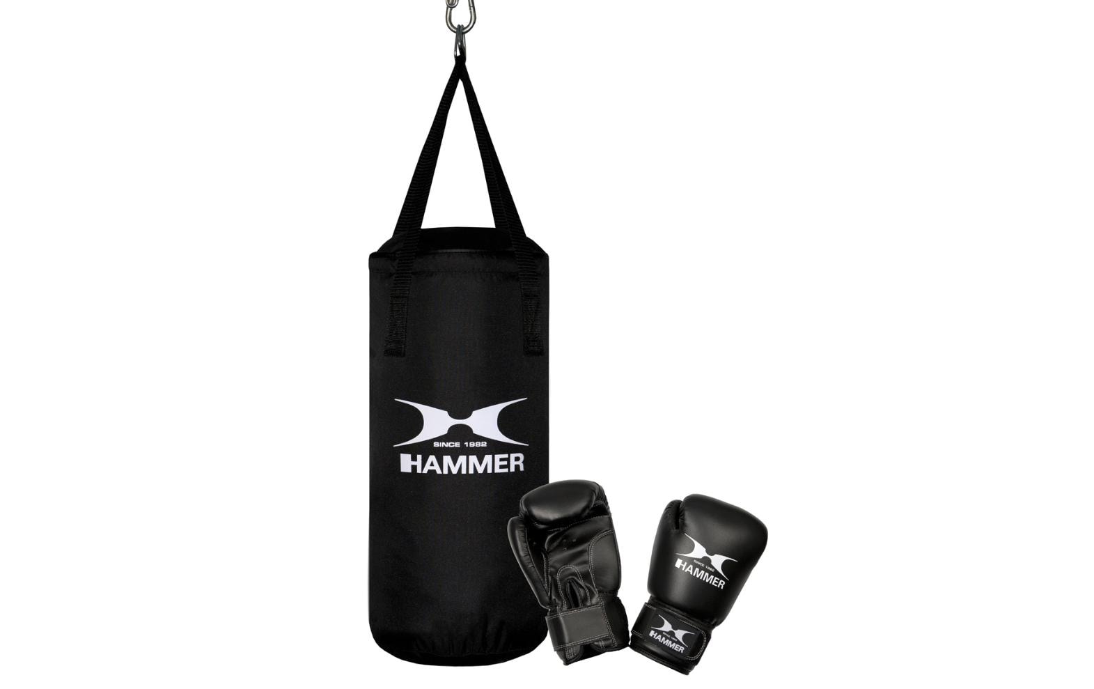 Hammer Boxsack »Fit Junior«, (Set, mit Boxhandschuhen)