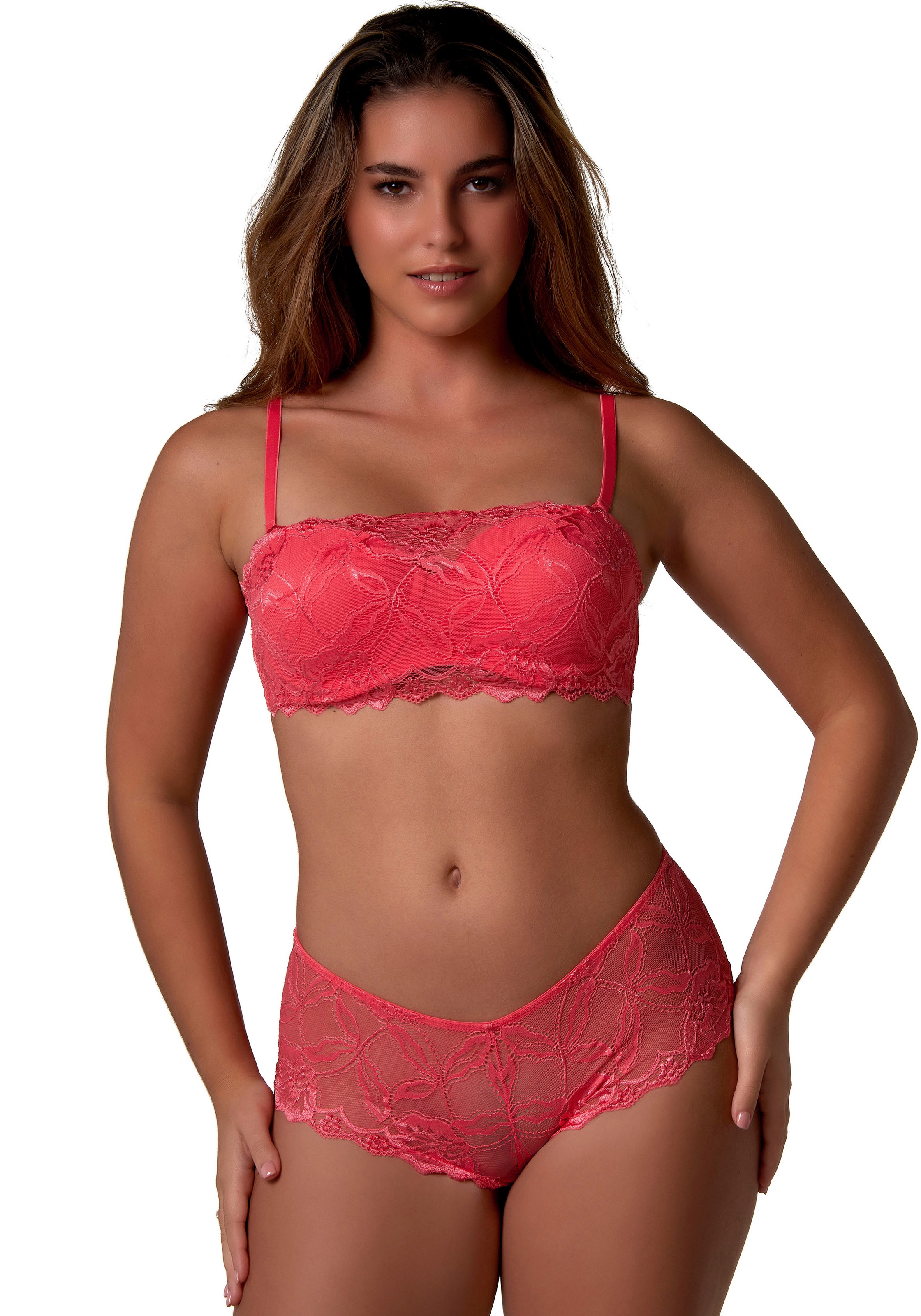 After Eden Boxer »ANNA« mit wunderschöner Spitze, feminin, bequem, weich, elastisch, eng