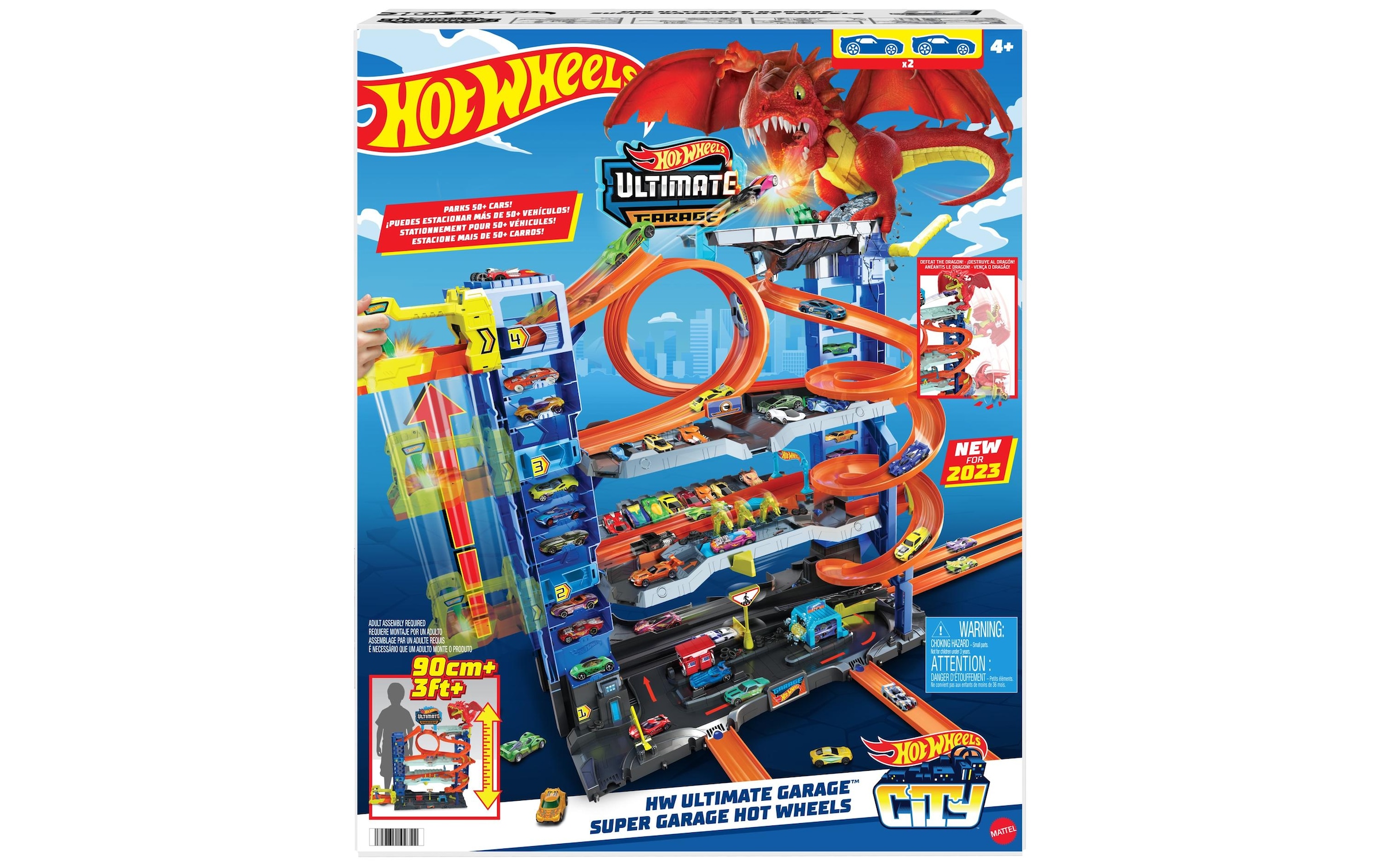 Hot Wheels Spielzeug-Auto »Hot Wheels City Ultimate Garage 2023«