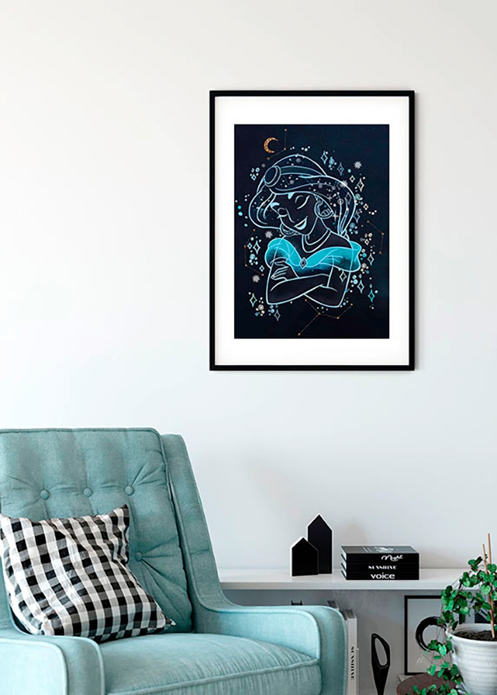 Komar Bild »Jasmin Dreaming«, Disney, (1 St.), Wandbild zur Dekoration im Kinderzimmer - ohne Rahmen