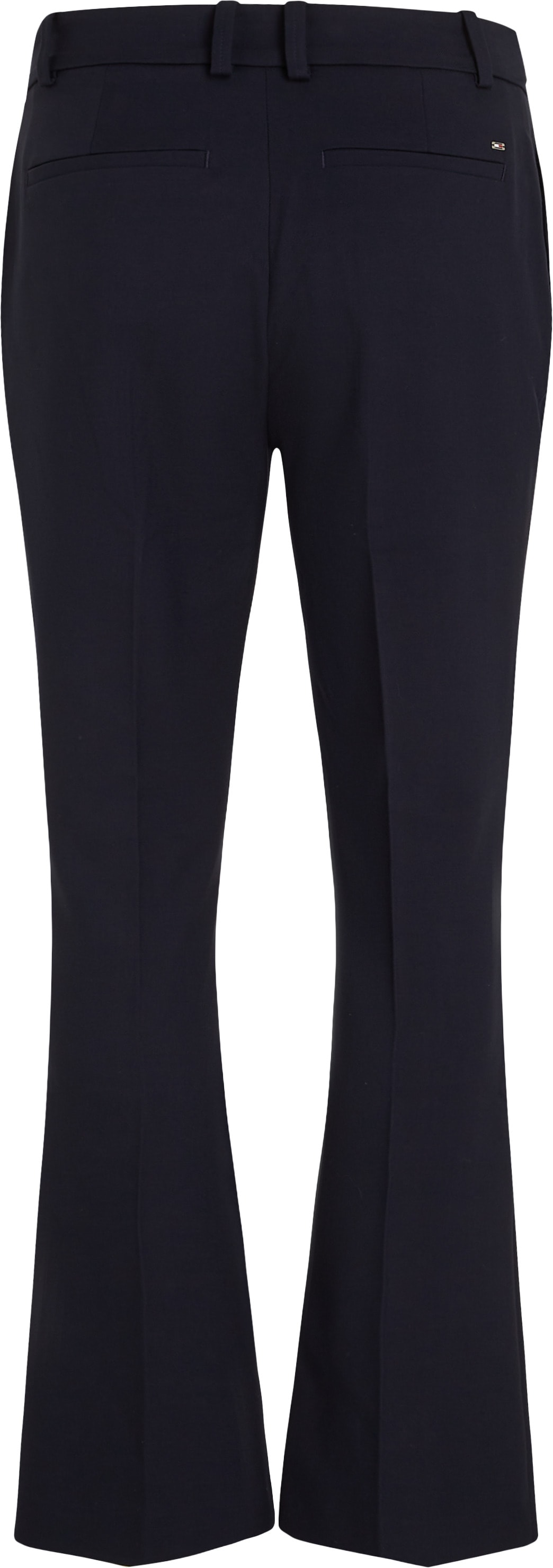 Tommy Hilfiger Webhose »CORE FLARED PANT«, mit Logo-Flagge