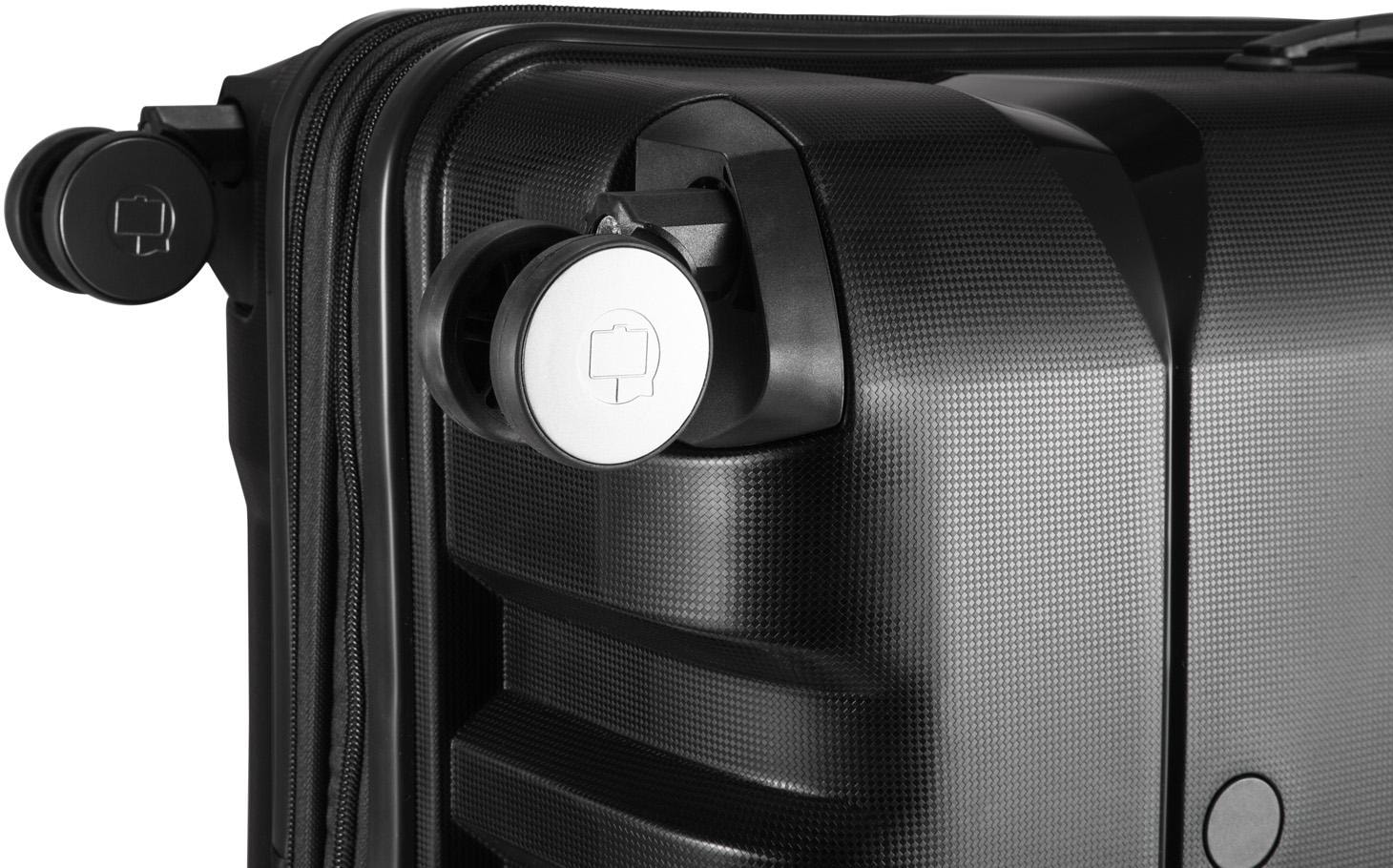 Hauptstadtkoffer Hartschalen-Trolley »Britz, in verschiedenen Farben und Grössen«, 4 Rollen, Hartschalen-Koffer Reisegepäck TSA Schloss Volumenerweiterung