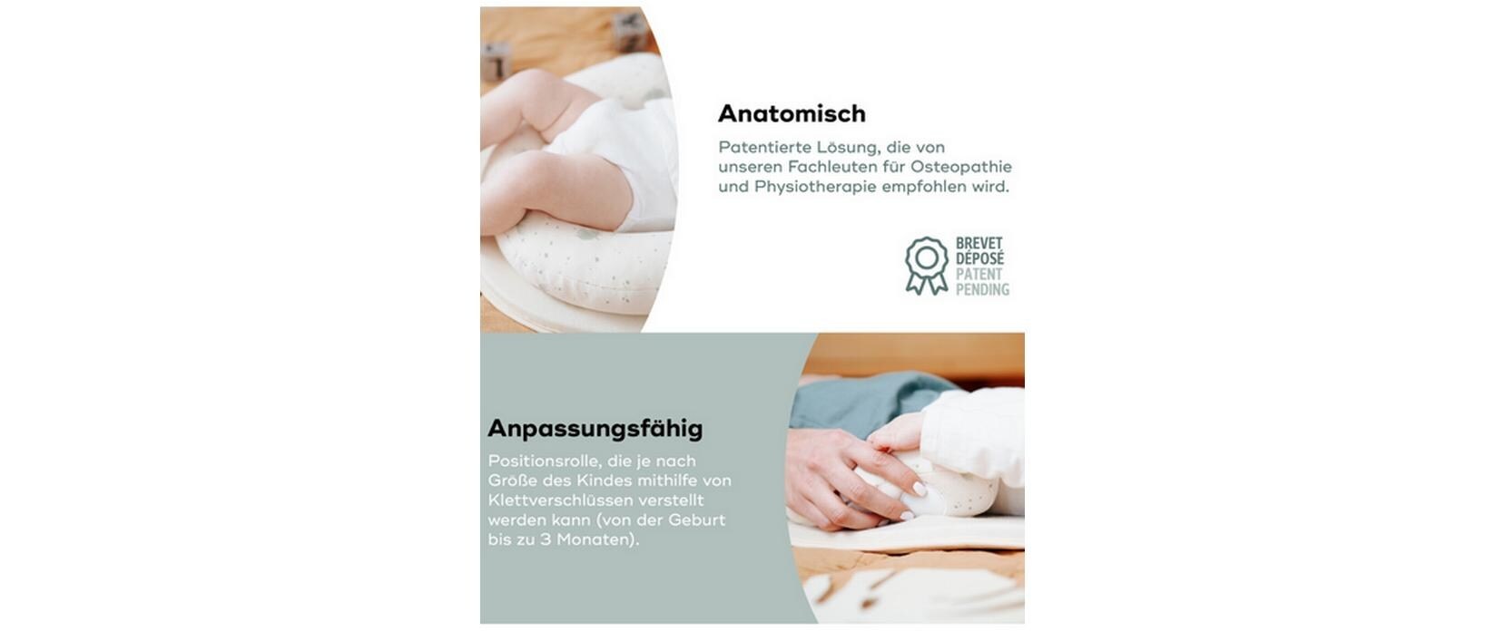 BABYMOOV Nackenkissen »Cosydream Fresh Mineral Beige«