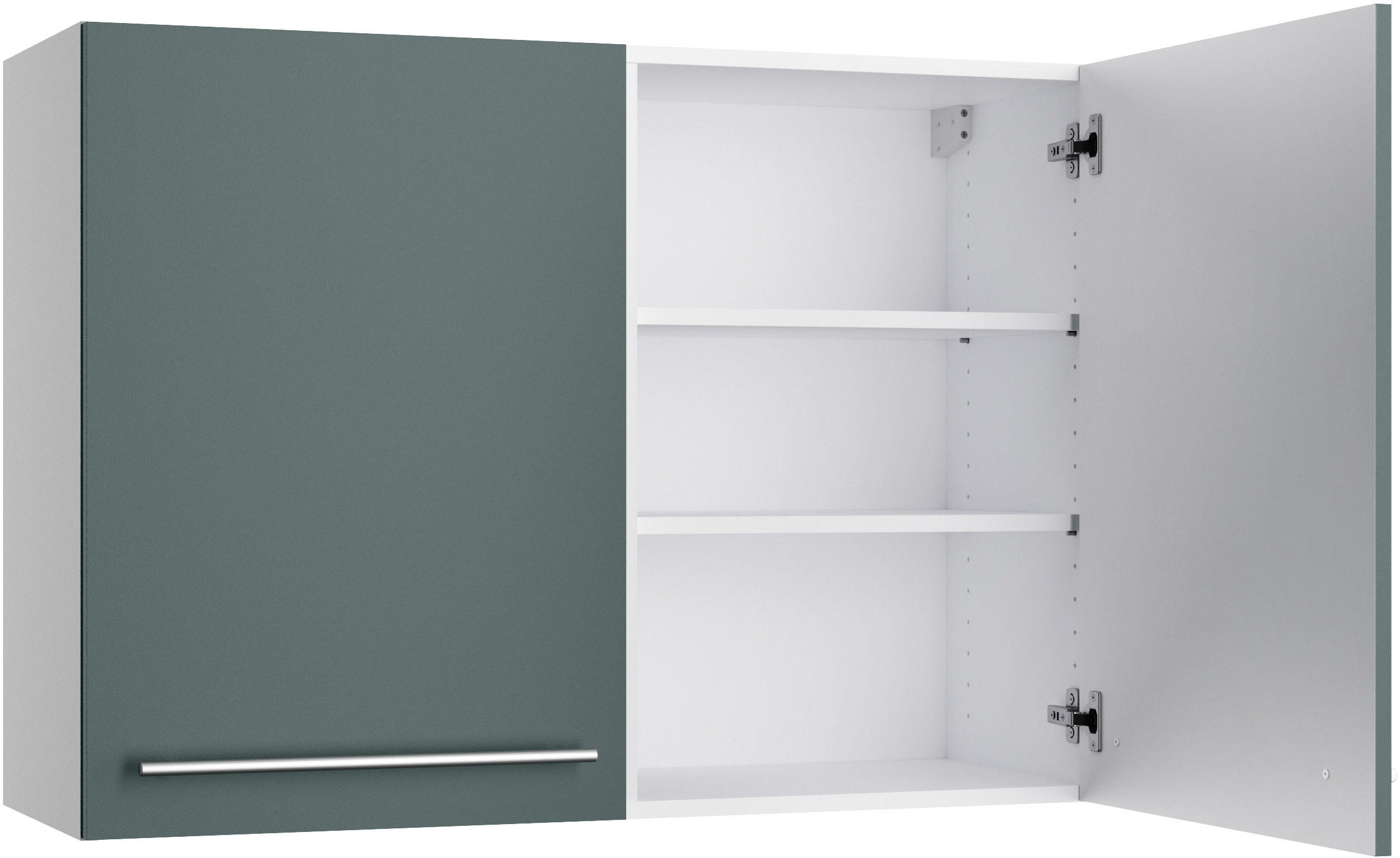 KOCHSTATION Hängeschrank »KS-Bern2«, Breite 100 cm, 2 Türen, 2 Einlegeböden