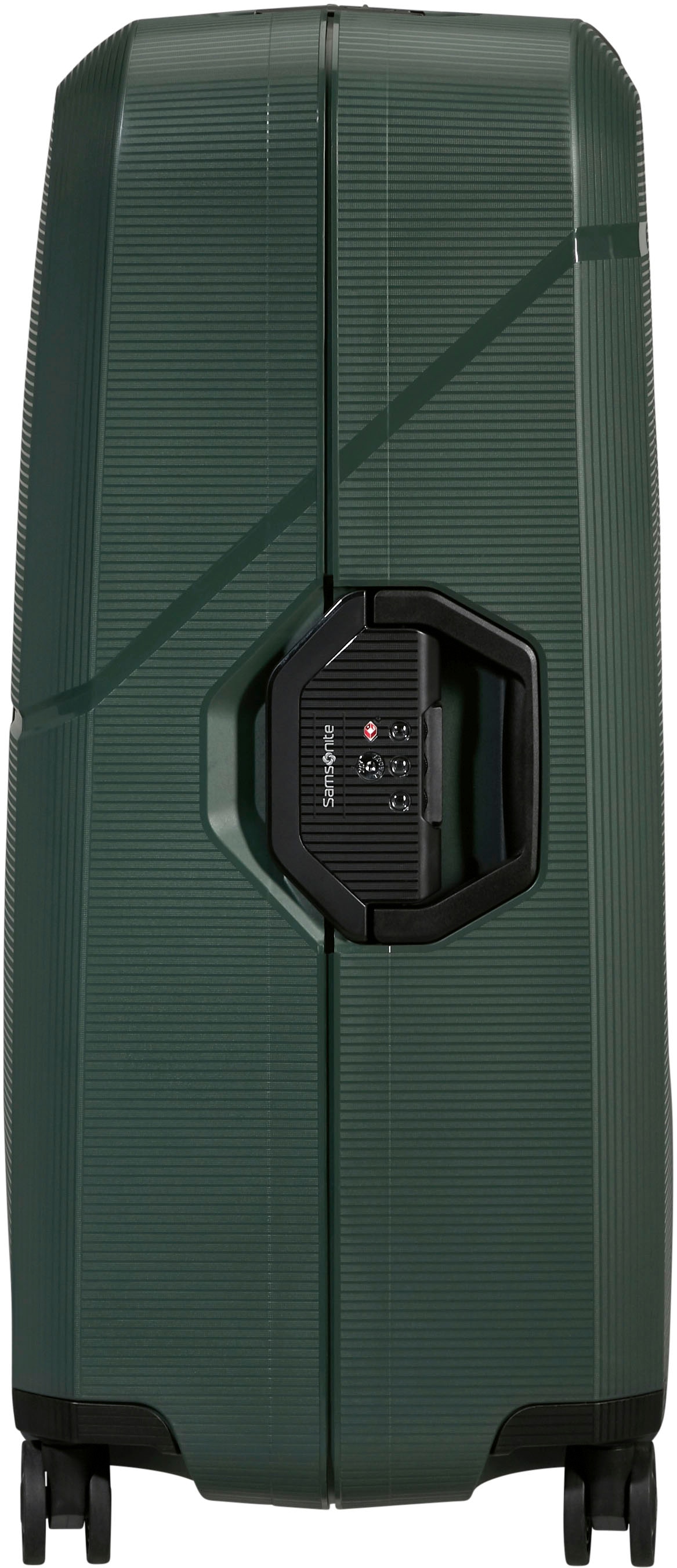 Samsonite Hartschalen-Trolley »MAGNUM ECO, verschiedene Grössen und Farben«, 4 Rollen, Reisekoffer Trolley Aufgabegepäck TSA-Zahlenschloss Made in Europe