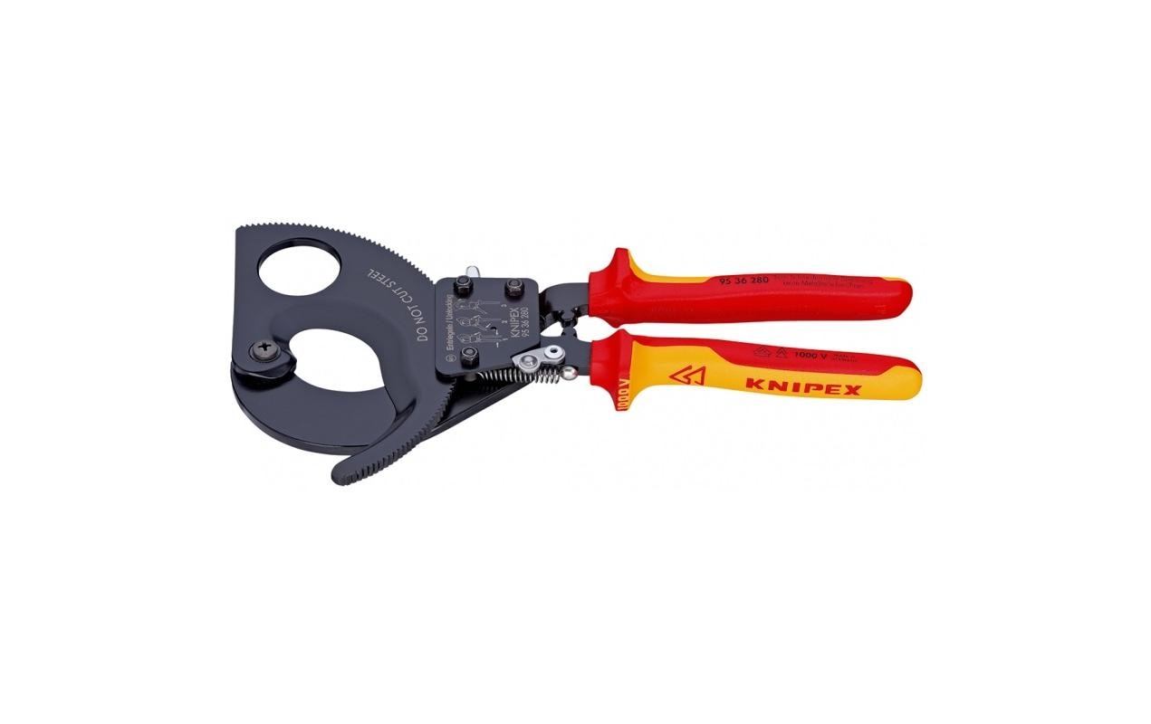 Knipex Kabelschere »Kabelschneider Ø 52 mm / 380 mm²«