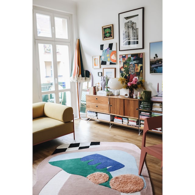 TOM TAILOR HOME Designteppich »Bings Oranges & Combs«, rechteckig,  Kurzflor, reine Wolle, modernes abstraktes Design online kaufen |  Jelmoli-Versand