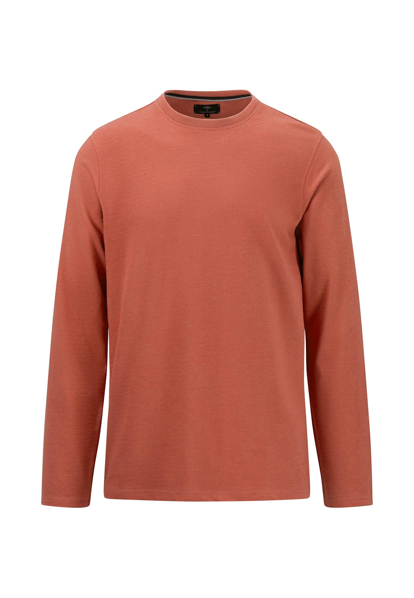 FYNCH-HATTON Rundhalsshirt mit besonderer Naht am Ausschnitt