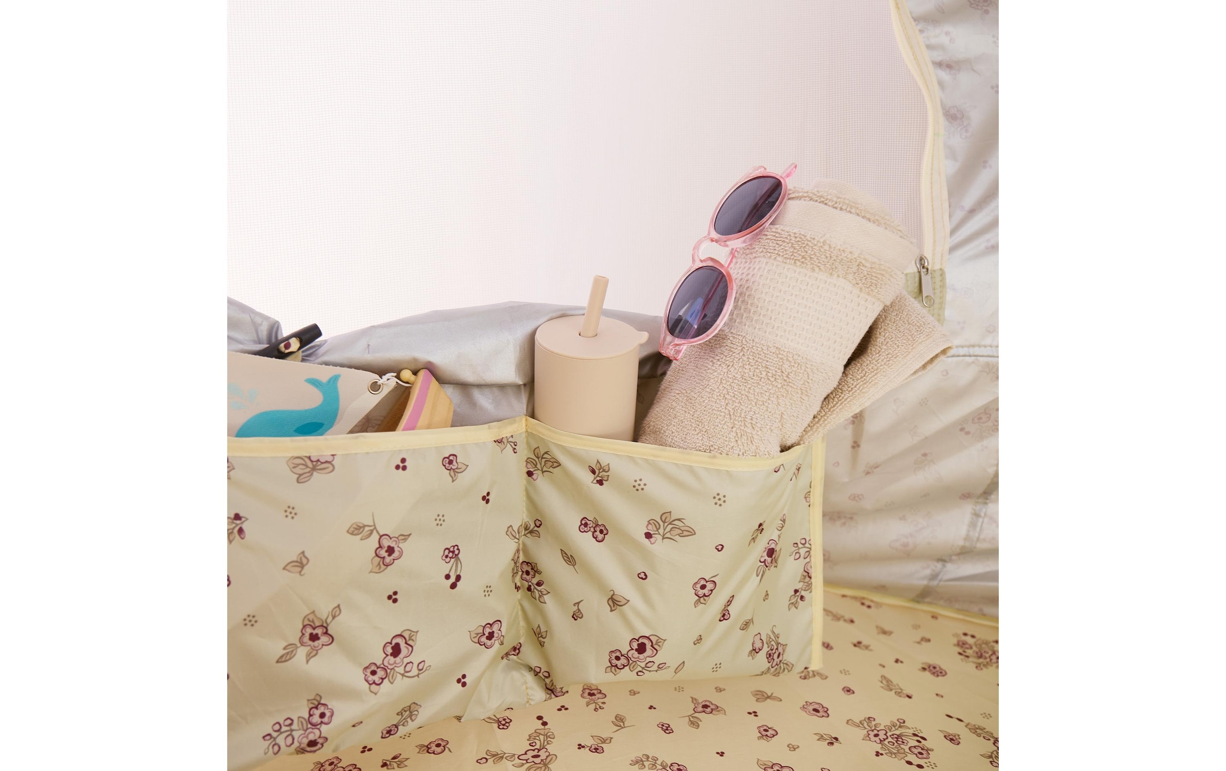 BIECO Spielzelt »Vintage Flowers mit UV-Schutz«