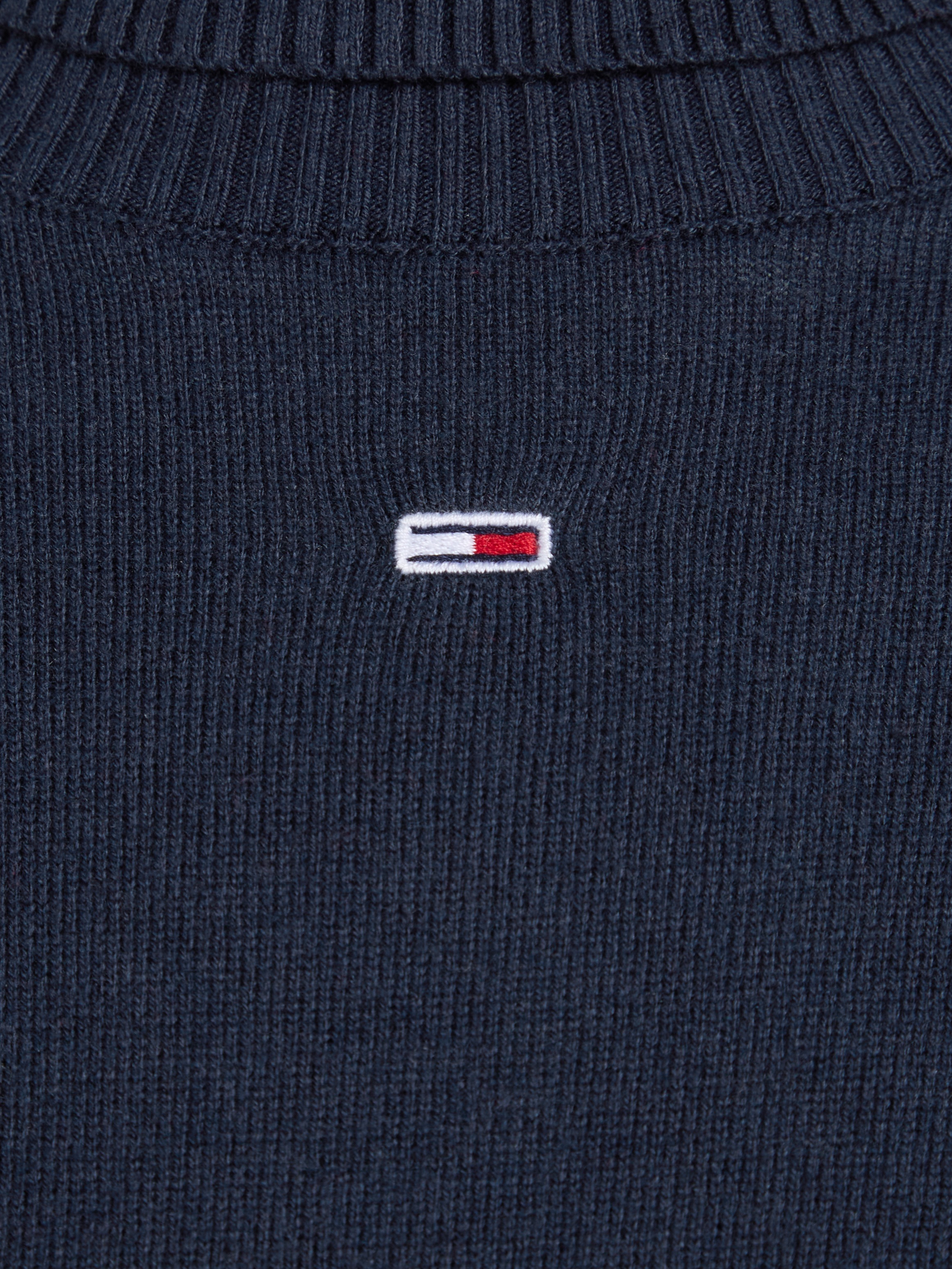 Tommy Jeans Curve Rollkragenpullover »TJW ESSENTIAL TRTLNK SWEATER EXT«, mit Rollkragen, Logo-Flag
