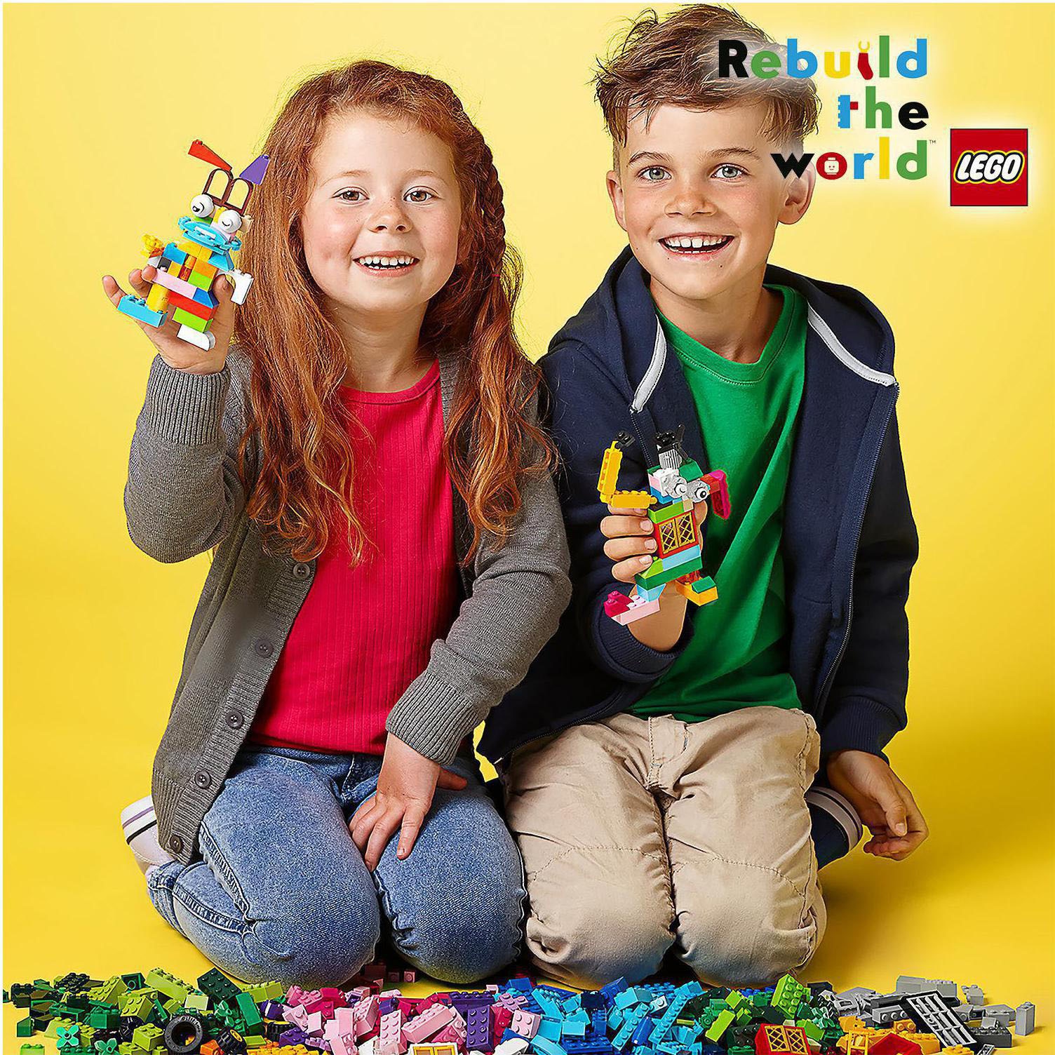 LEGO® Konstruktionsspielsteine »Bausteine Box (10696), LEGO®Classic«, (484 St.), Made in Europe