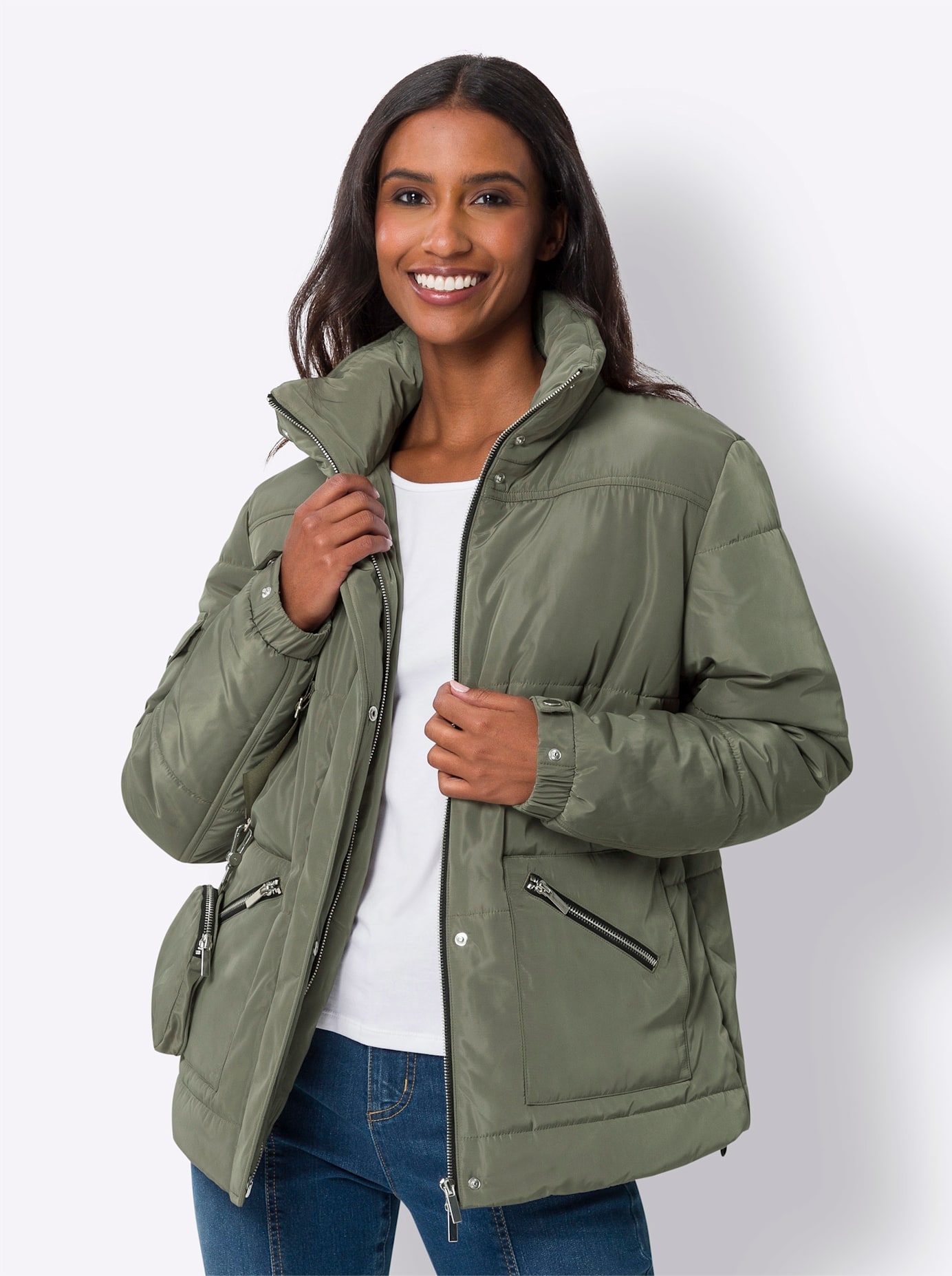 heine Langjacke, ohne Kapuze