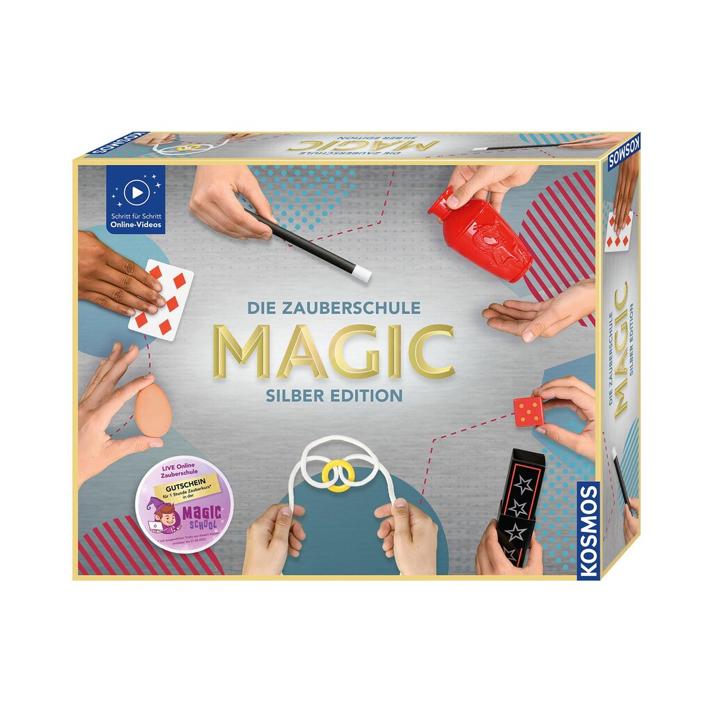 Kosmos Spiel »Die Zauberschule Magic - Silberfarben Edition«