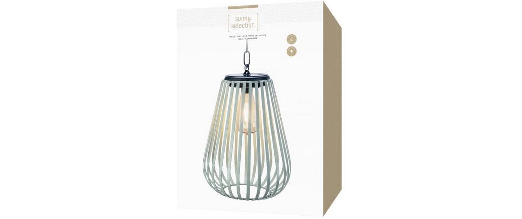 STT LED Pendelleuchte »Solar Industrial Mint«