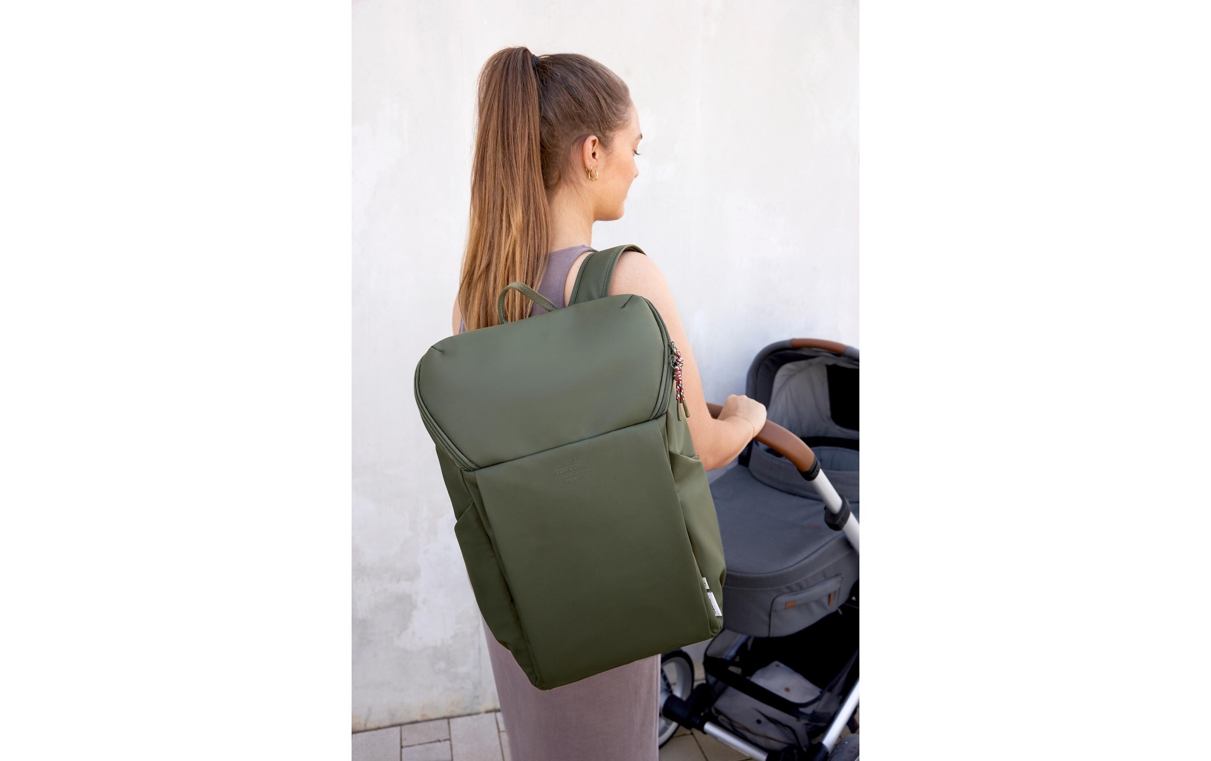 LÄSSIG Wickelrucksack »Slender Up«