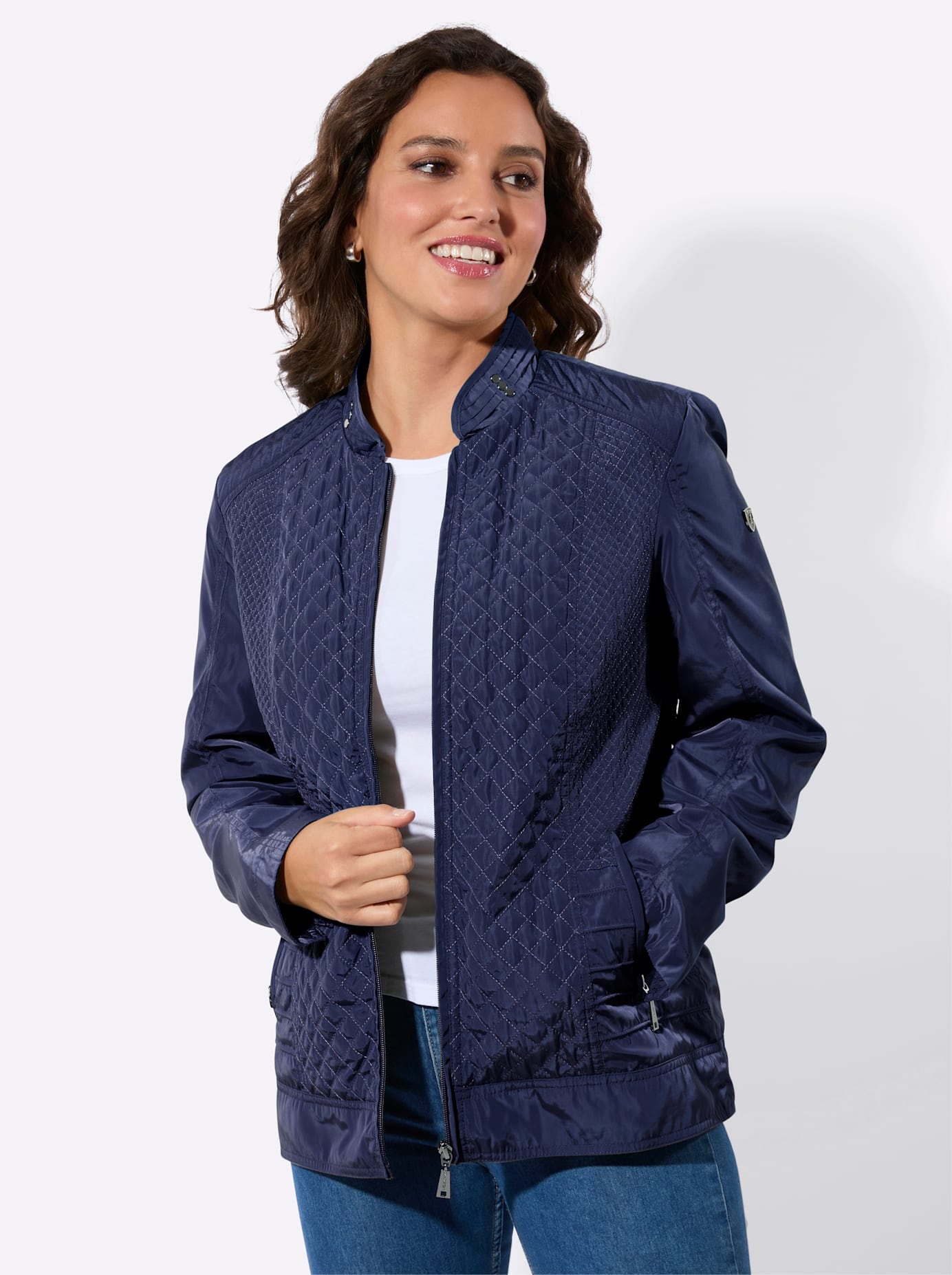 Casual Looks Steppjacke ohne Kapuze