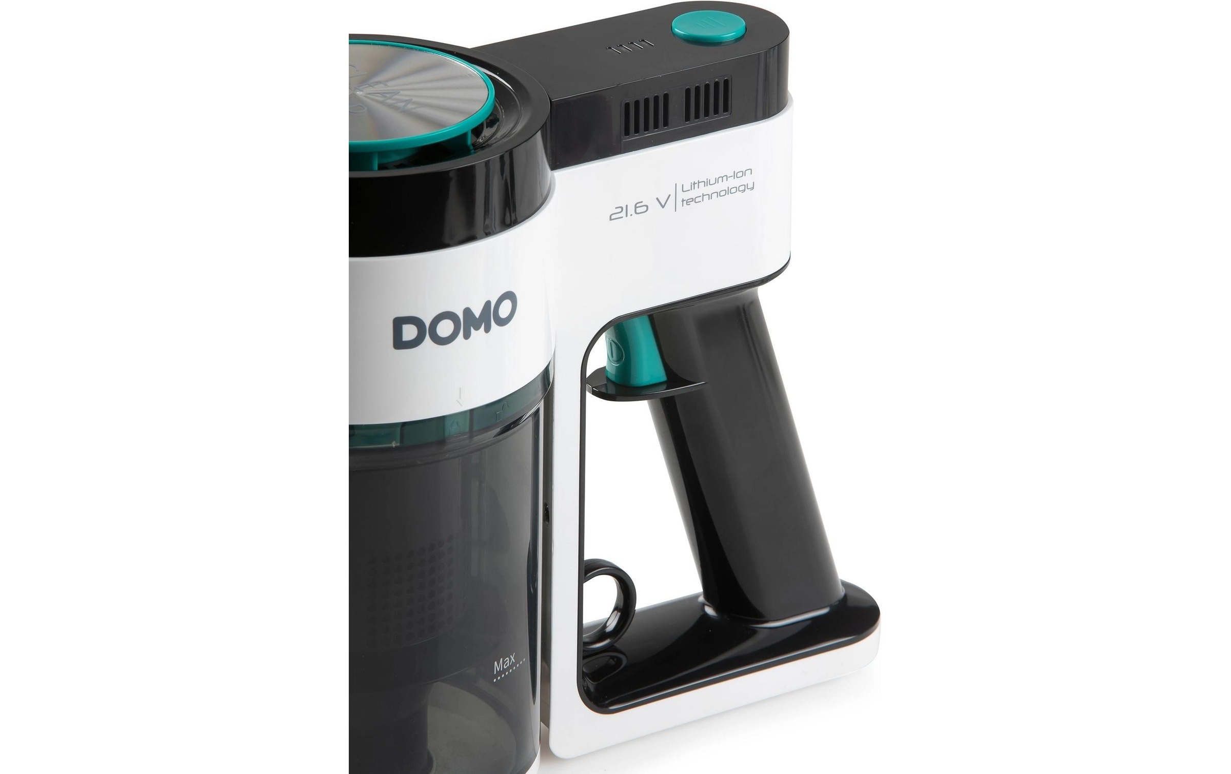Domo Akku-Hand-und Stielstaubsauger »DO241SV Grün/Schwarz/Weiss«
