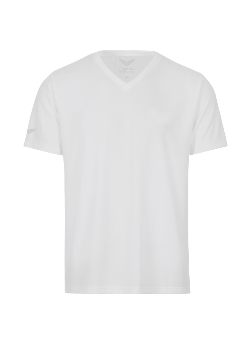 Trigema T-Shirt "TRIGEMA V-Shirt COOLMAX" 1 Stk.