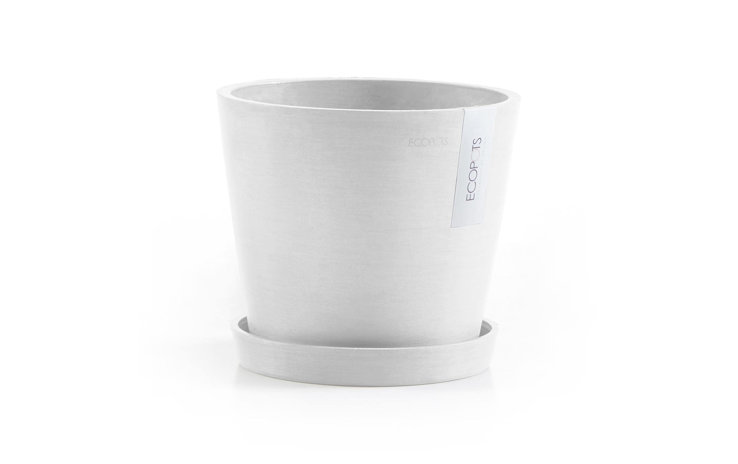 ECOPOTS Pflanzkübel »Amsterdam 20 Weiss«