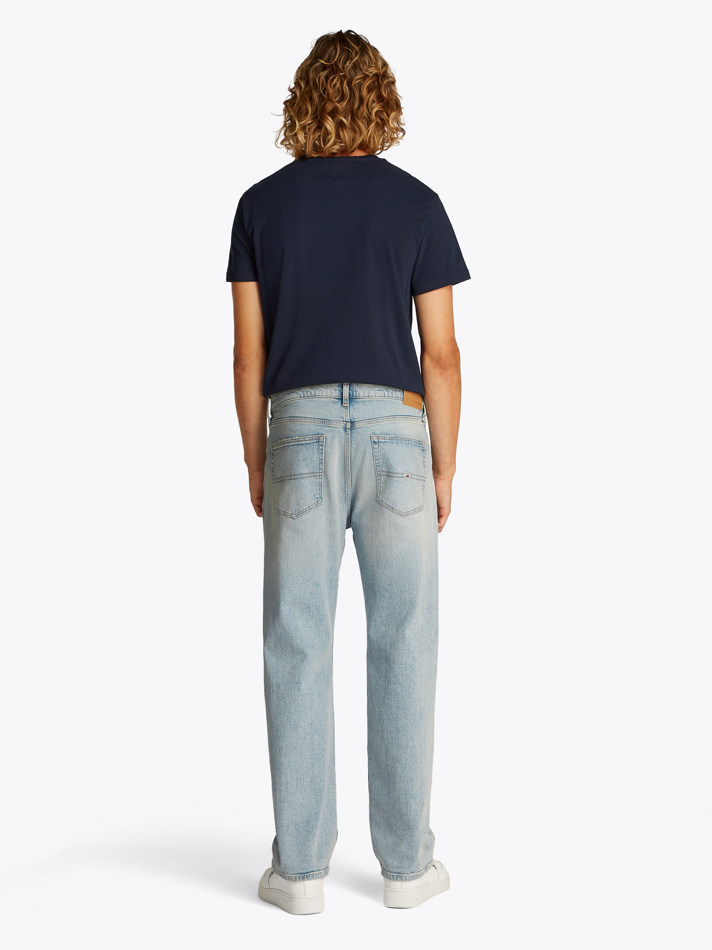 Tommy Jeans Regular-fit-Jeans »Otis Regular Straight«, Mit Gürtelschlaufen