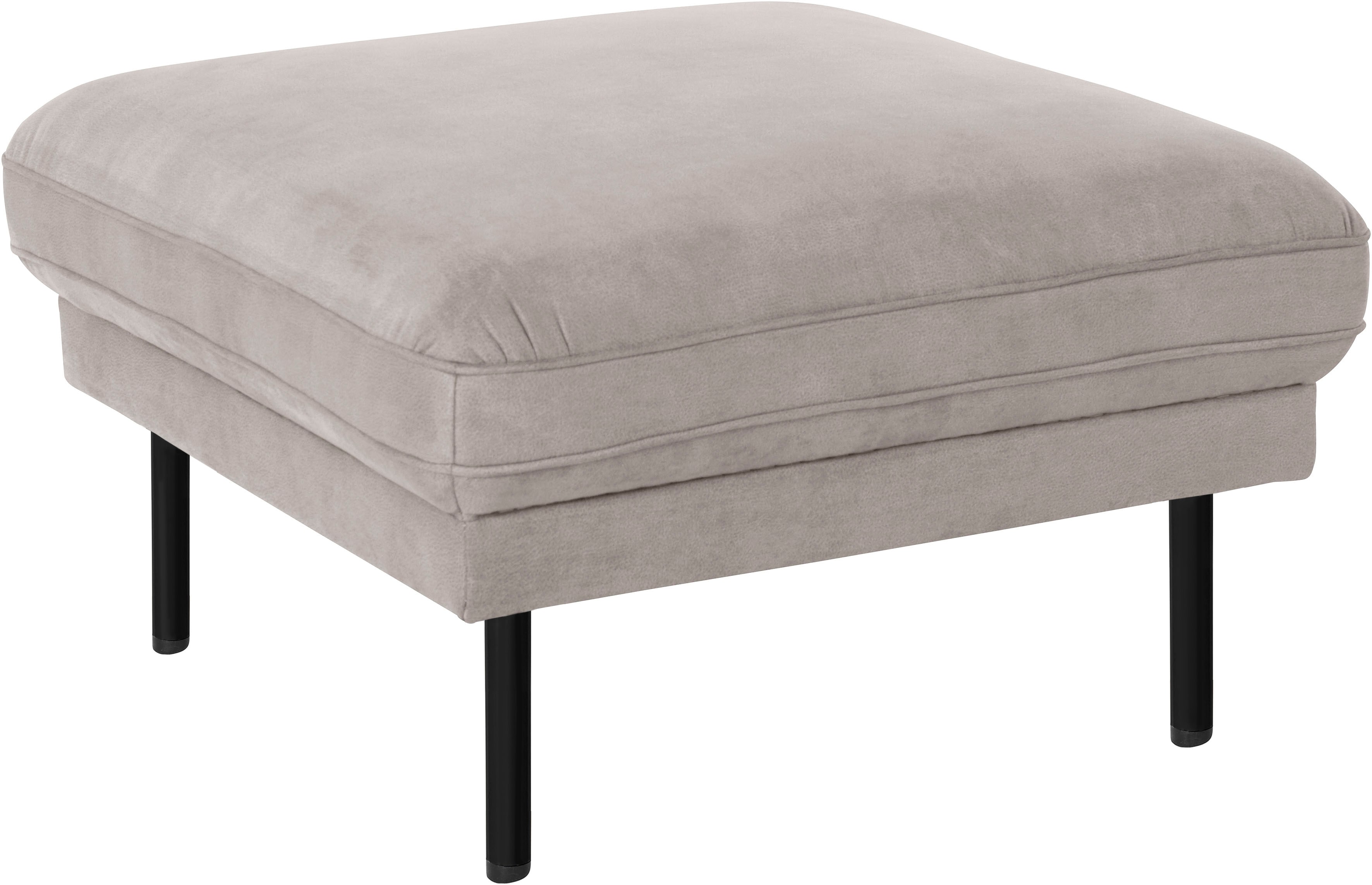 Home affaire Hocker "Nordfyn" edles Design in 3 Bezugsqualitäten, Design by Morten Georgsen