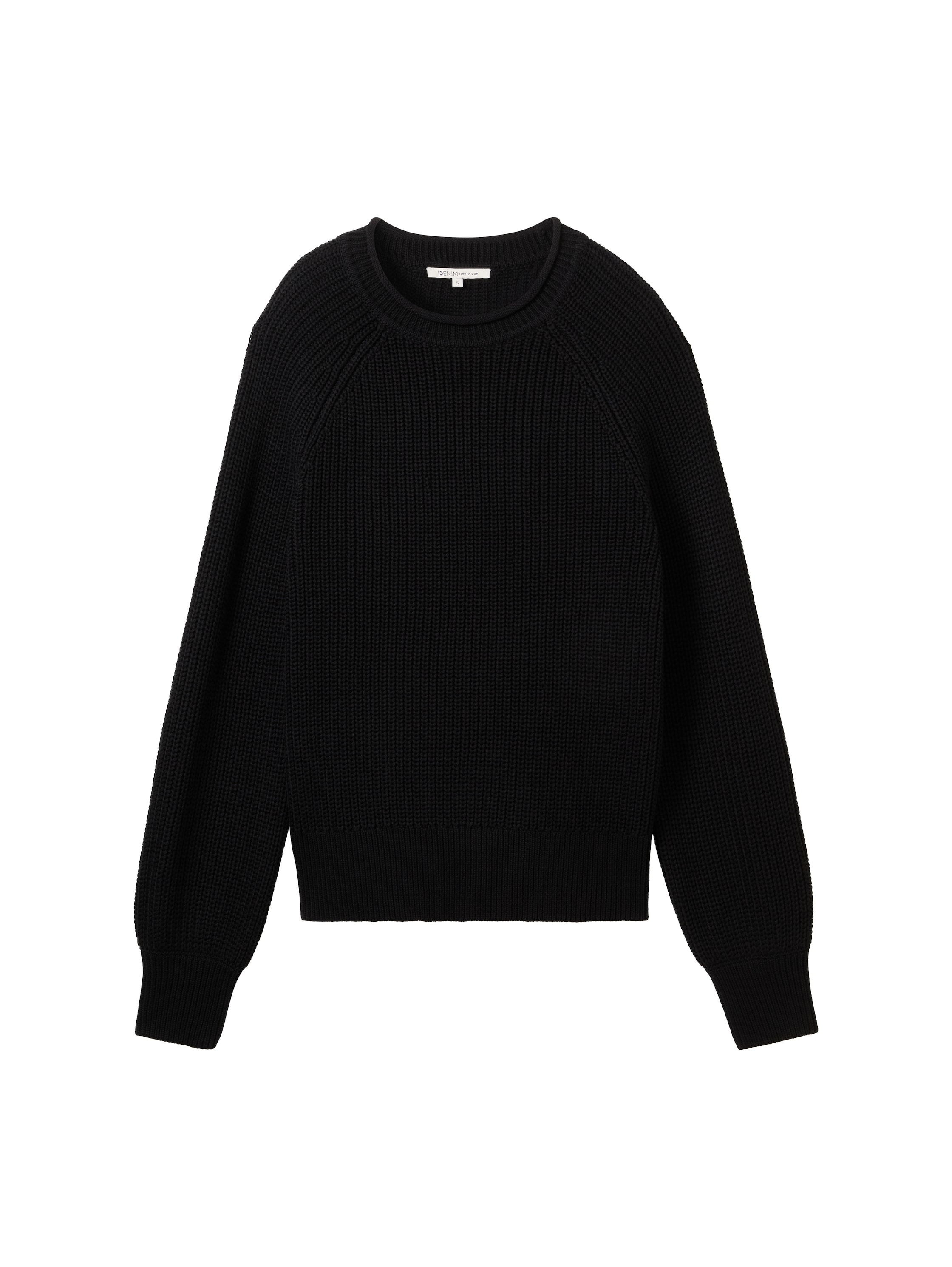 TOM TAILOR Denim Strickpullover, mit Strick-Struktur