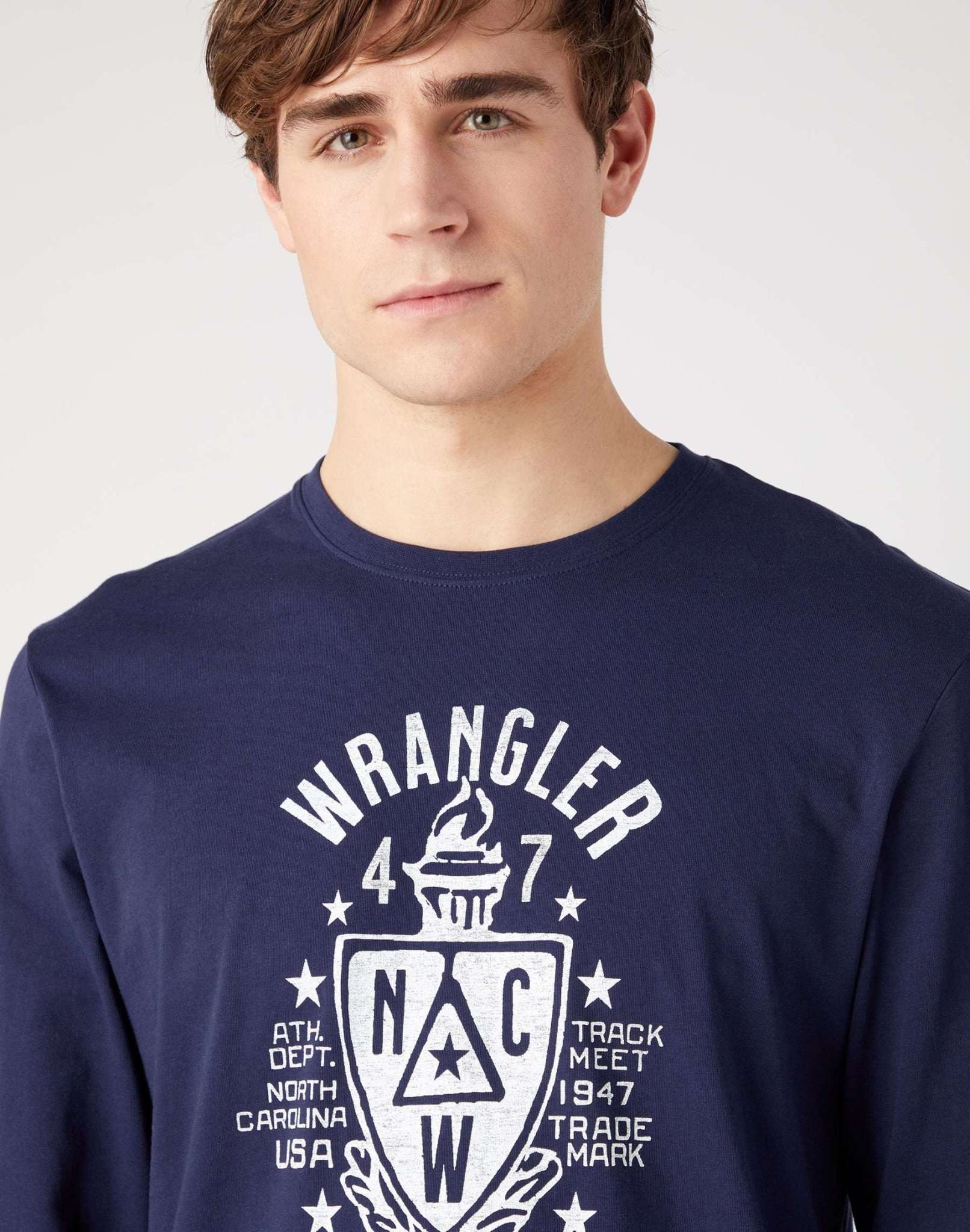 Wrangler Strickpullover »Wrangler Pullover Americana Tee«
