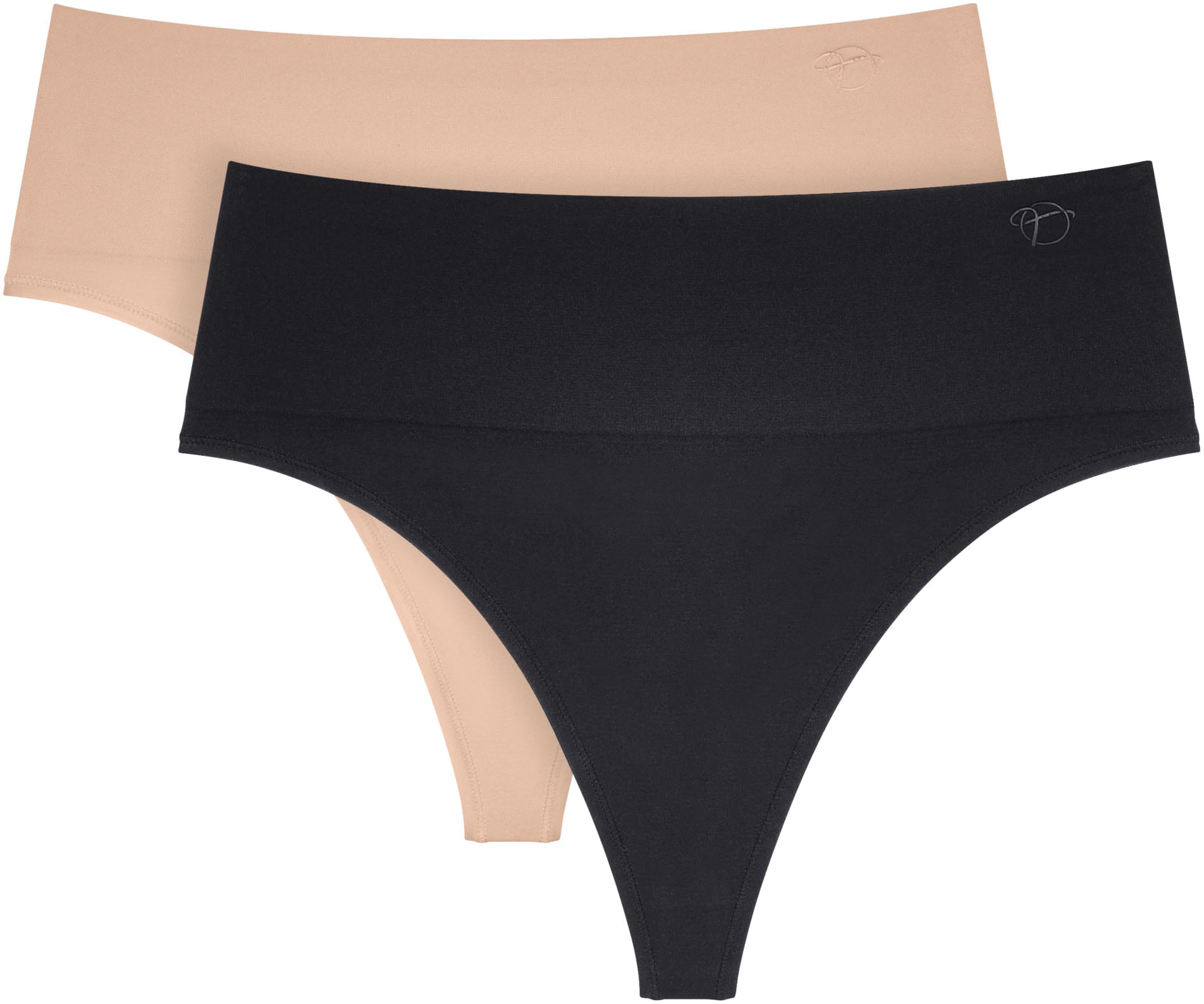 Triumph Slip »Soft Sculpt Bandeau String 2P«, (2er Pack), nahtlos und bequem