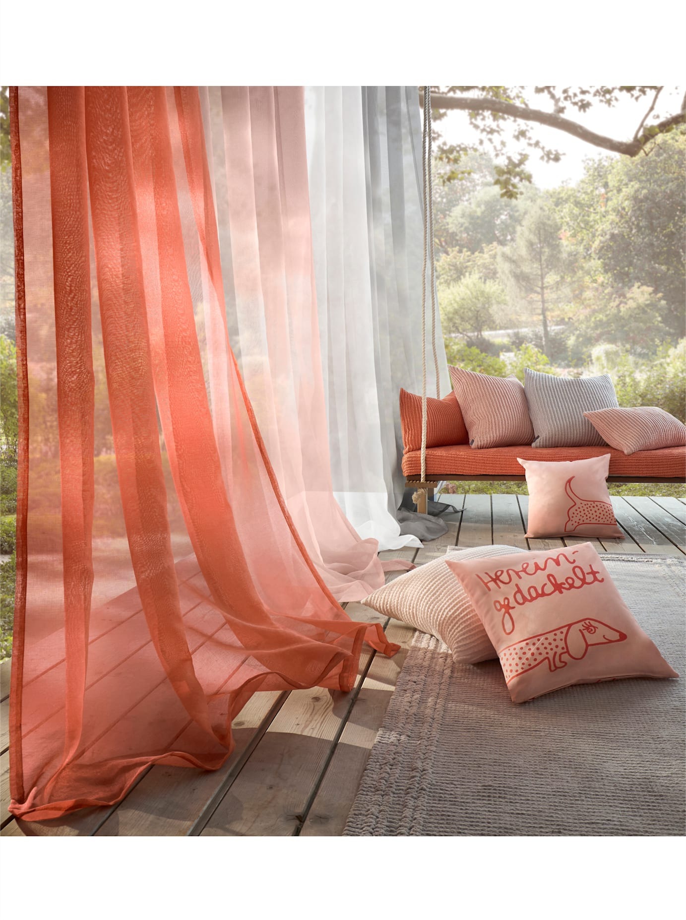 Decoratieve vitrage