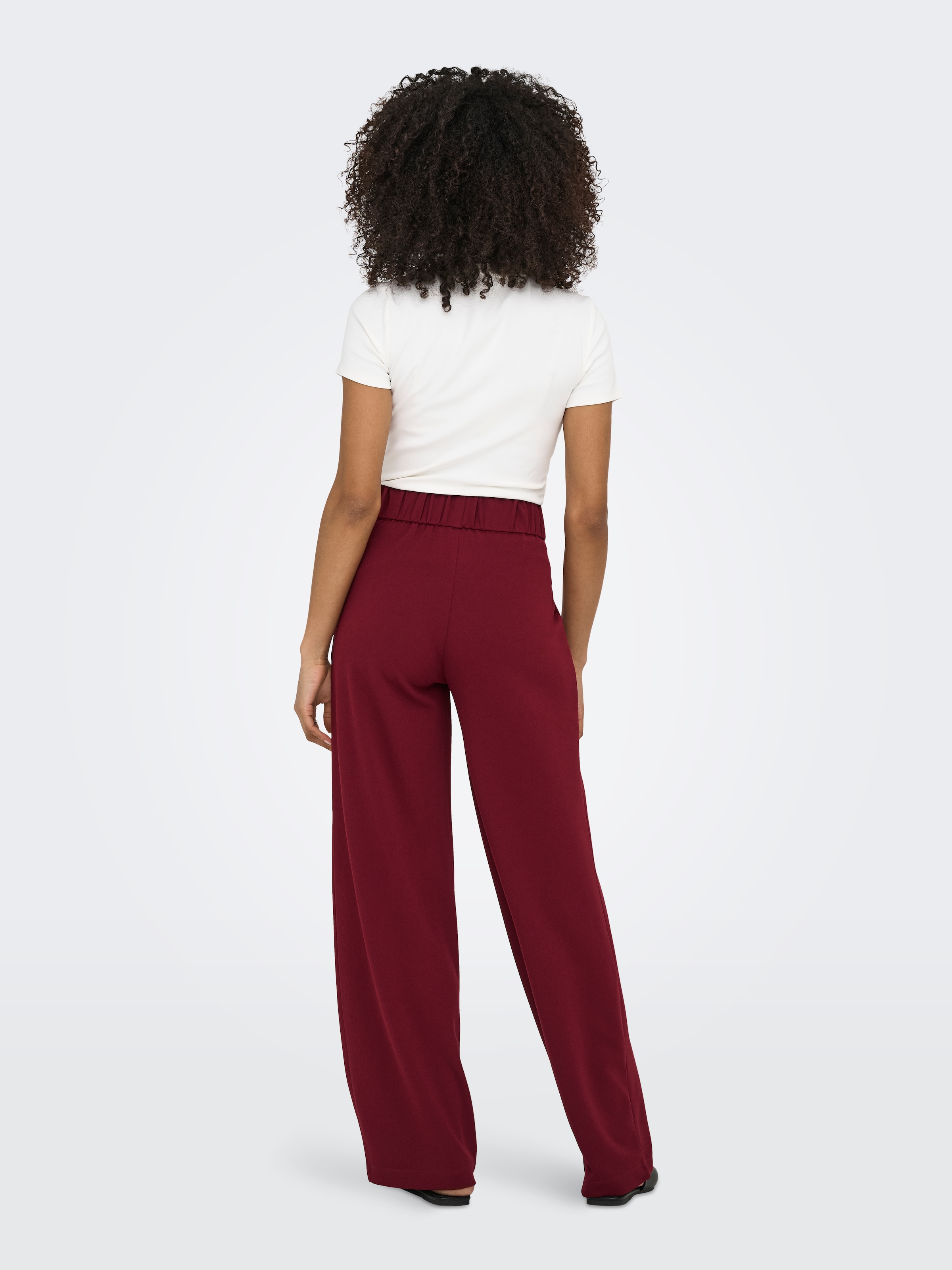 JDY Jerseyhose »JDYGEGGO NEW LONG PANT JRS NOOS«, mit dekorativem Riegel vorne am Bund