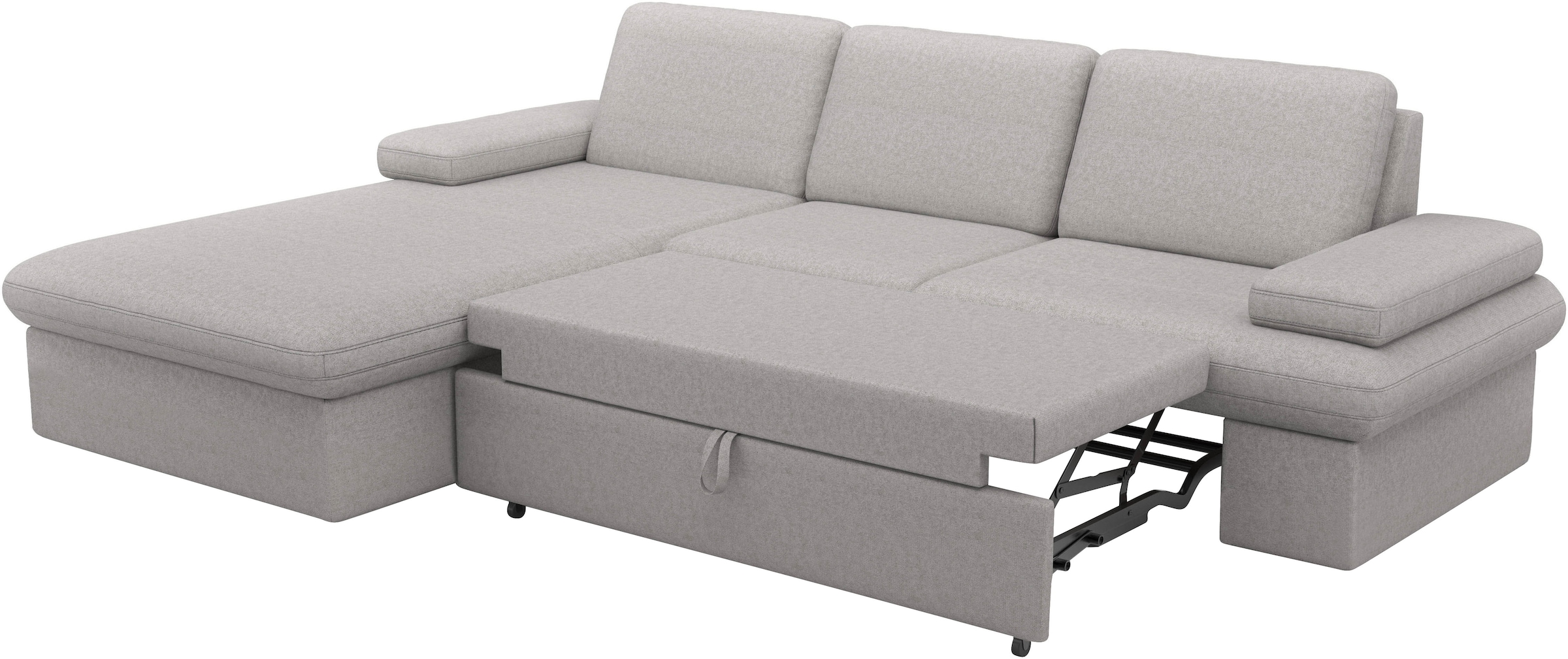 sit&more Ecksofa »Moreno«, mit Armteilverstellung,wahlweise mit Bettfunktion